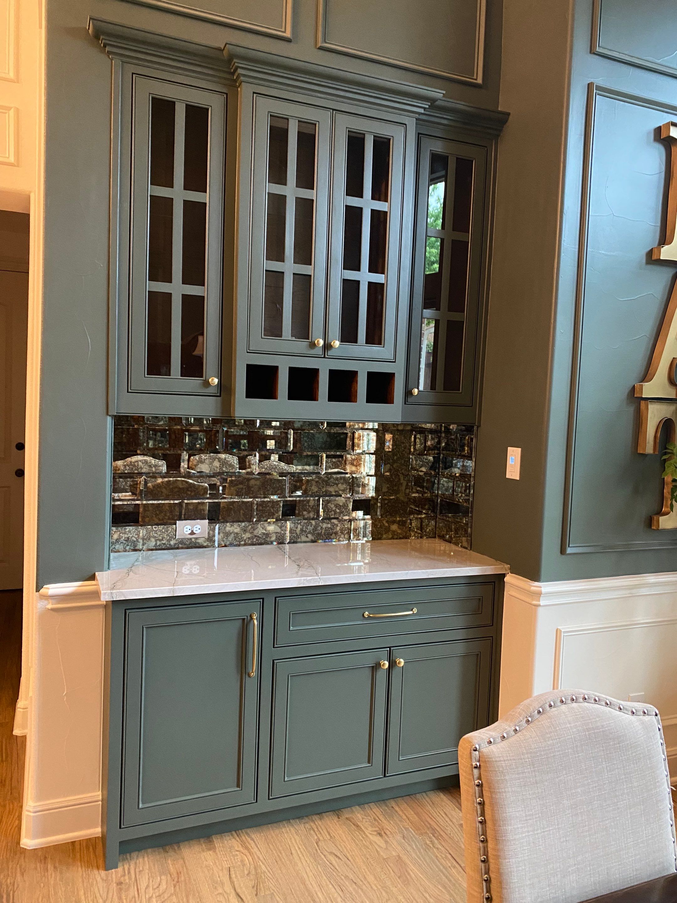 Custom Cabinetry and Trim  by SLM General Contractors & Roofing