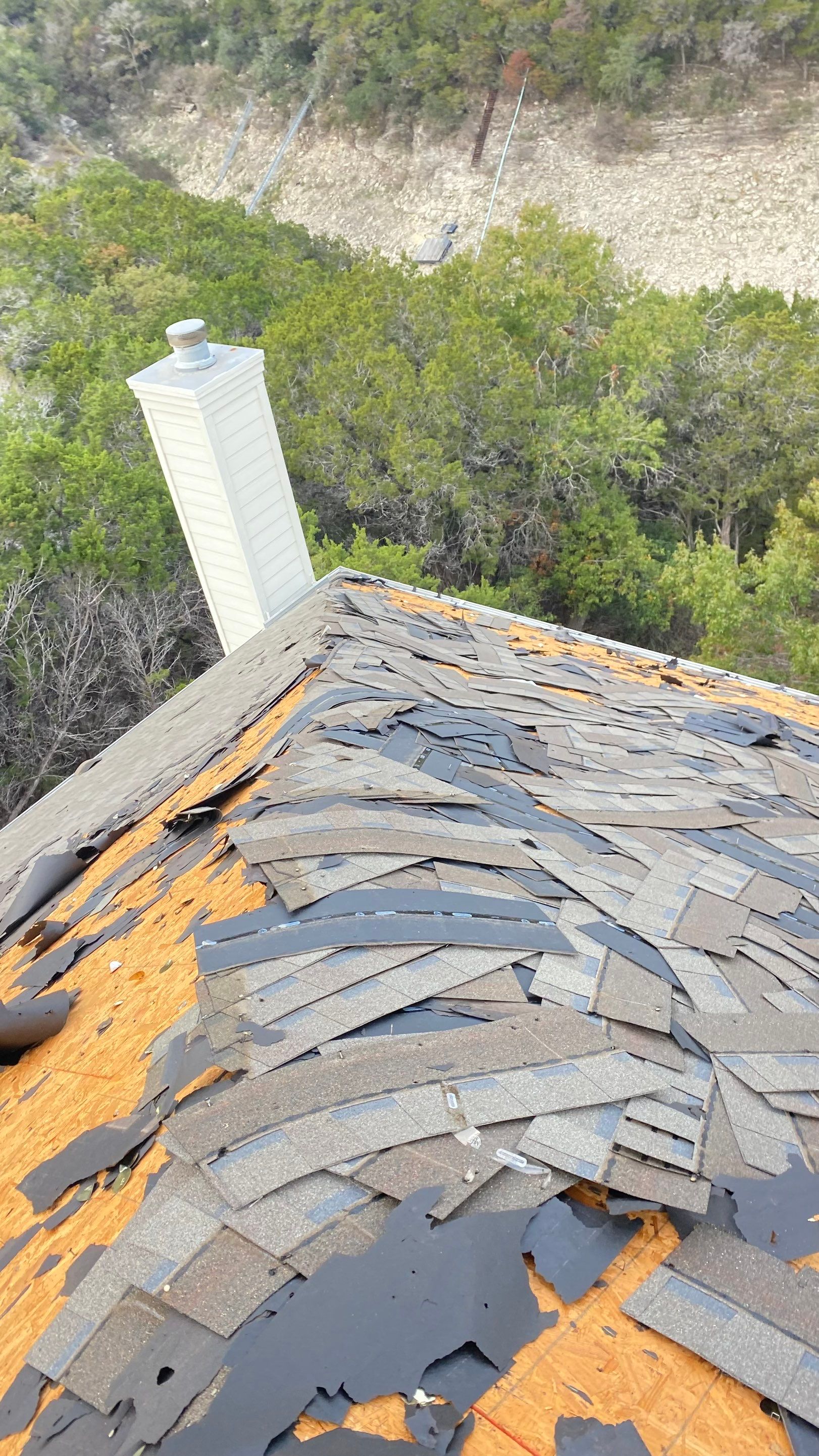 Residential Roof Replacement using Owens Corning 30 year Architectural Shingles by Premier Roofing and Contracting