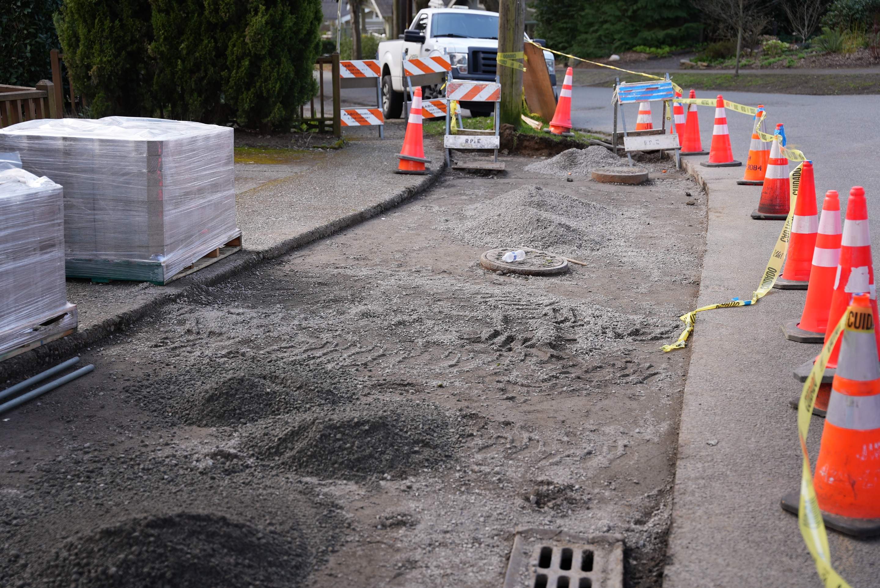 Russell | Turfstone Pavers Driveway  by Jireh Asphalt & Concrete Inc 