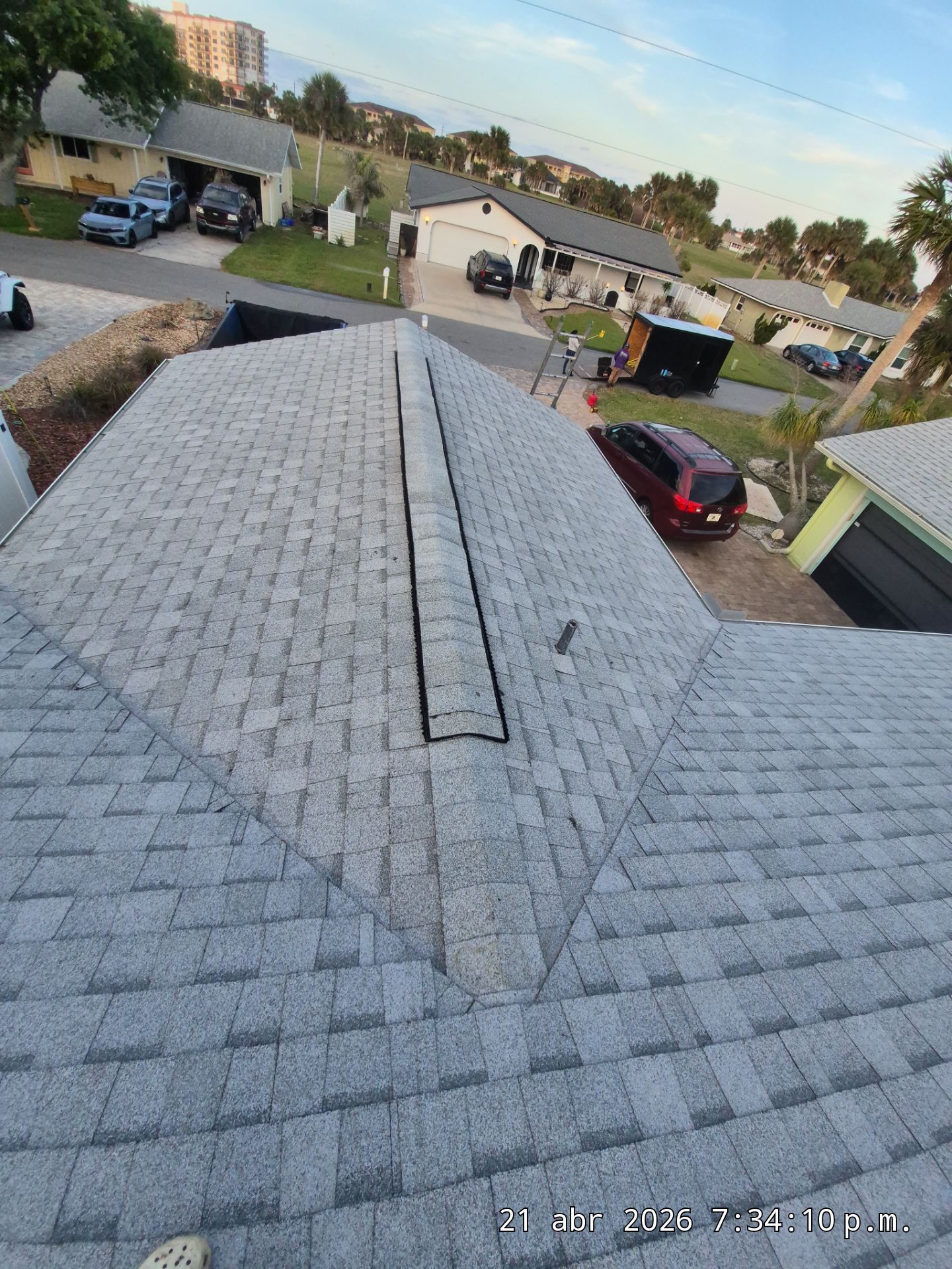 Shingle Reroof Replacement Flagler Beach FL by Pinnacle Roofing Group