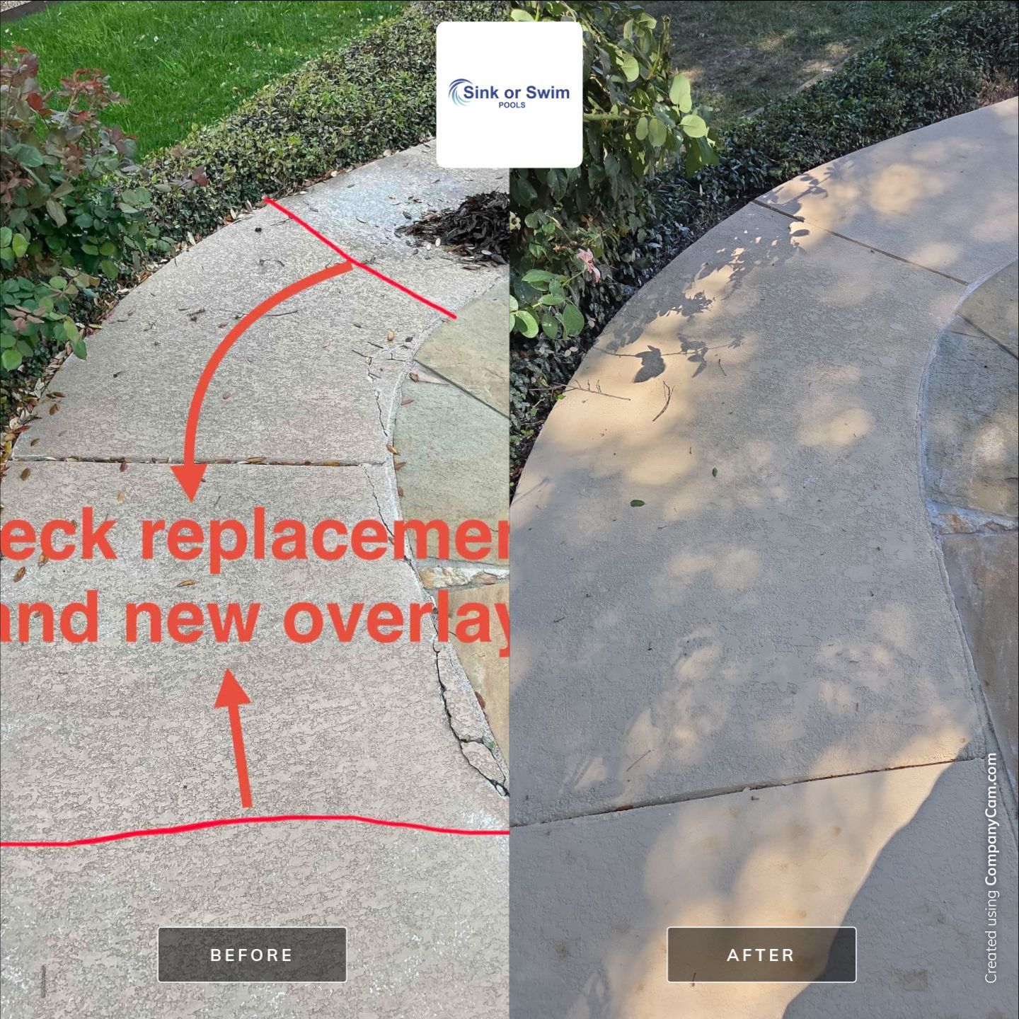 Grand Prairie Remodel by Sink or Swim Pools