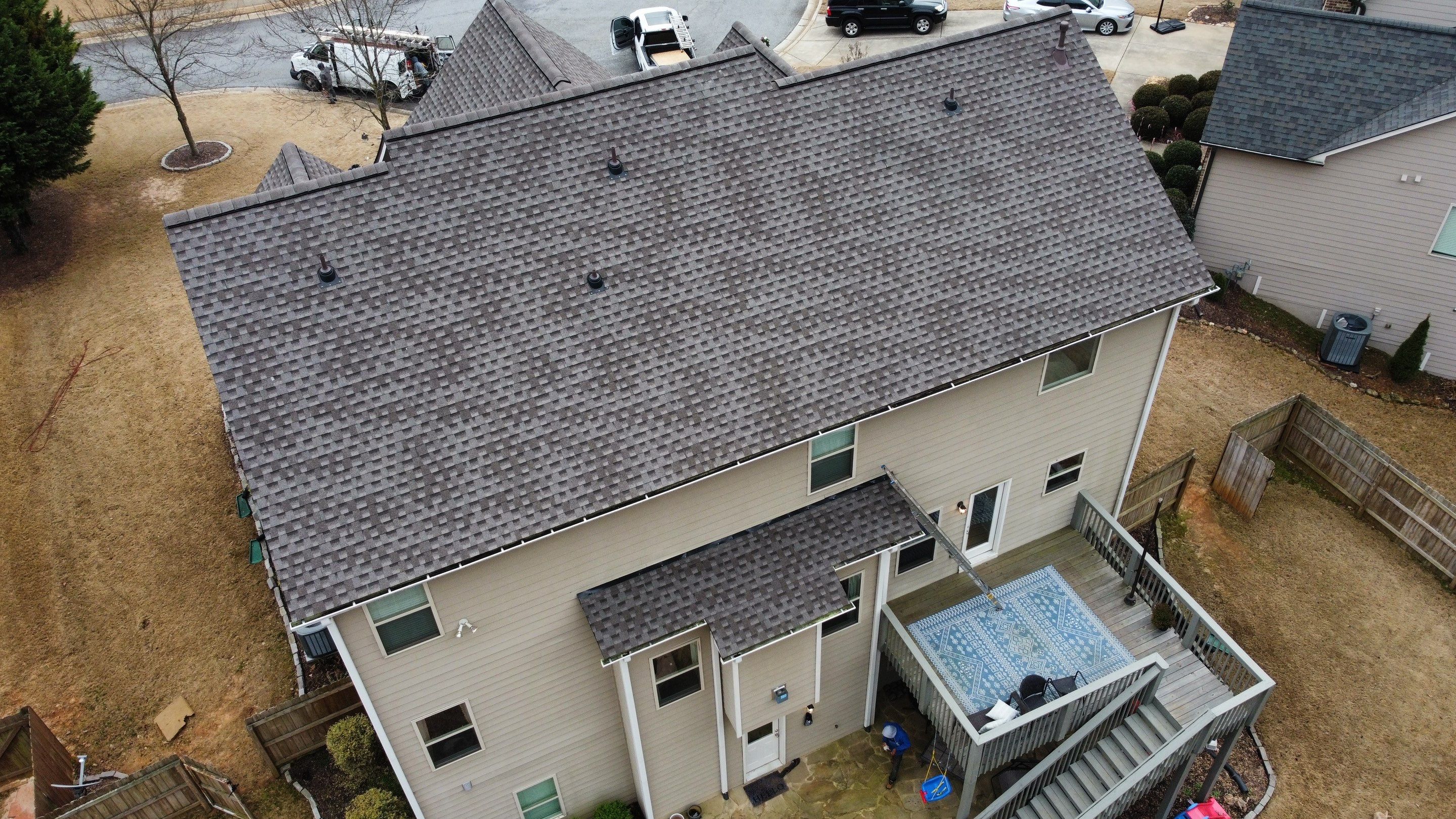 Cumming, GA Roof Replacement GAF Timberline HDZ Mission Brown by Reset Roofing