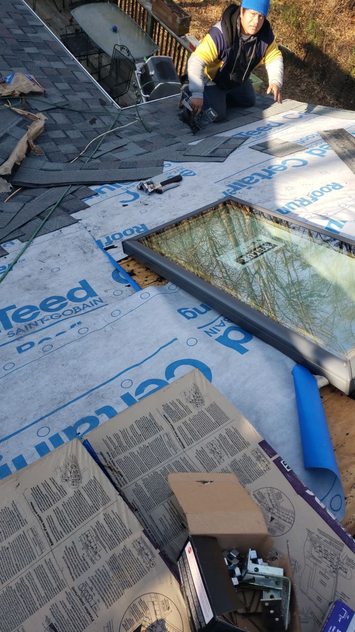 Burke Certainteed Landmark Pro MD Colonial Slate New Roof Installation by RM Banning, Inc.