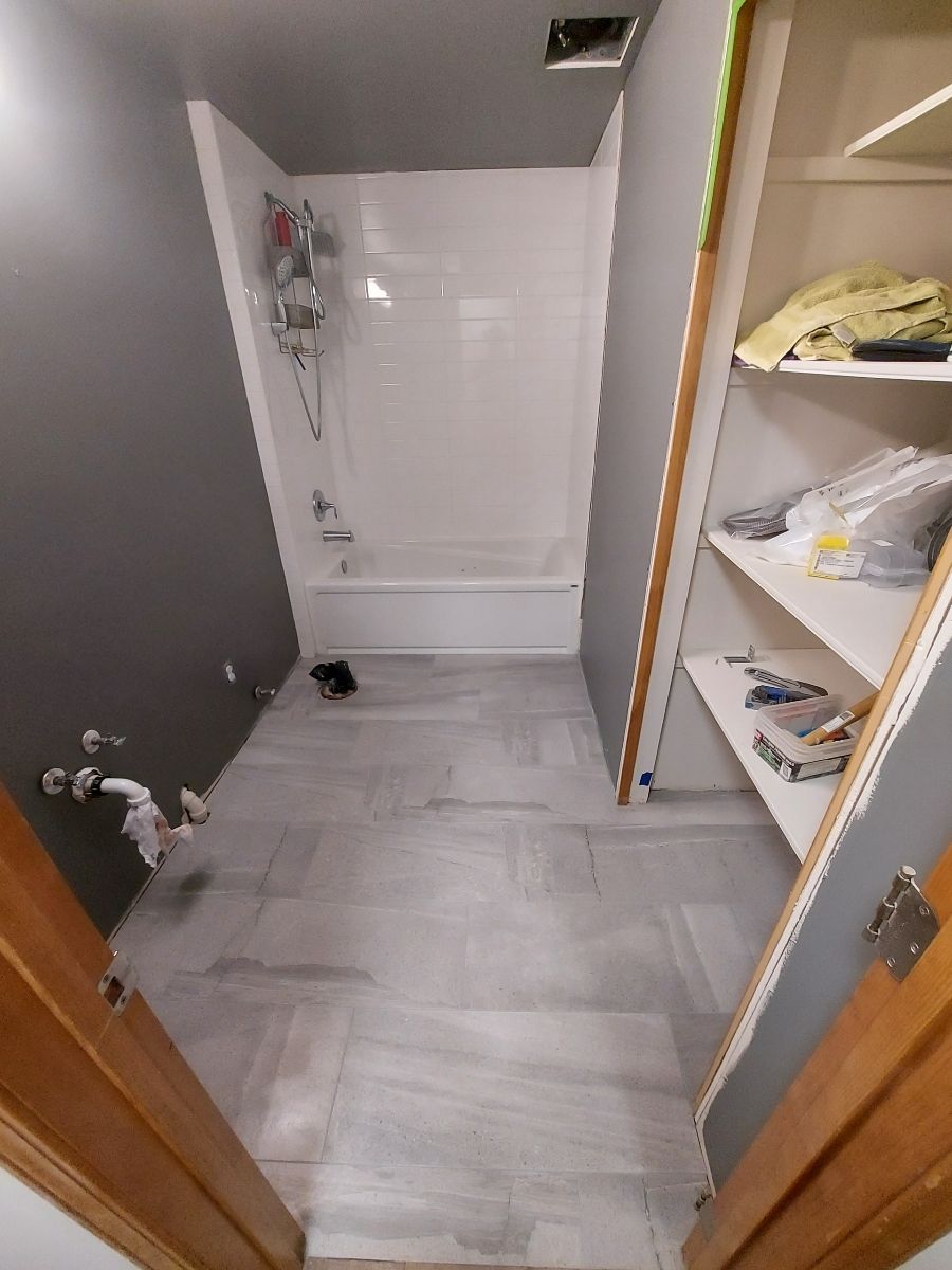 Remodel of a bathroom by Painter1 Inland Northwest