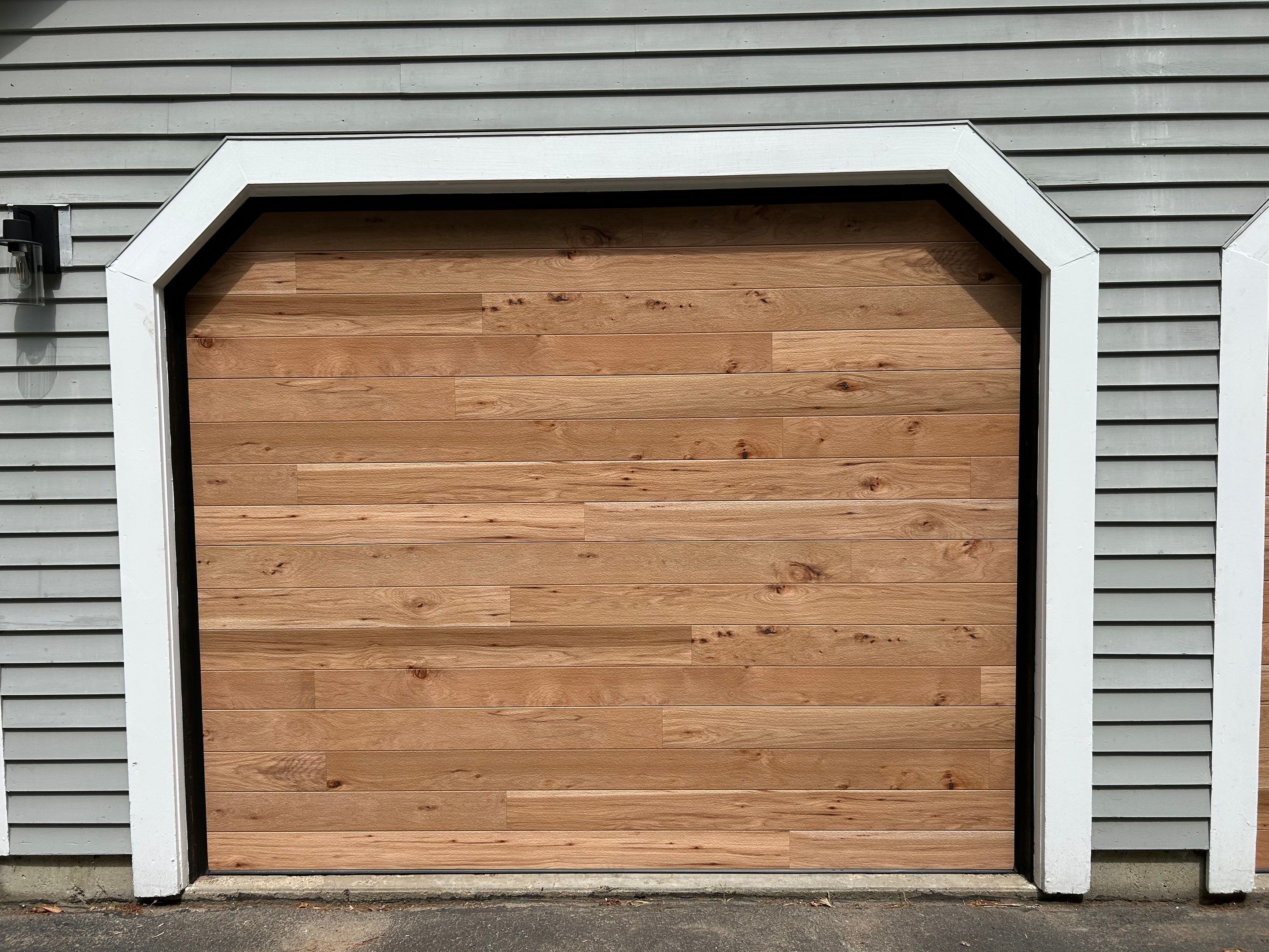 Door Installation using Clopay Modern Steel Garage Doors by Keene Door