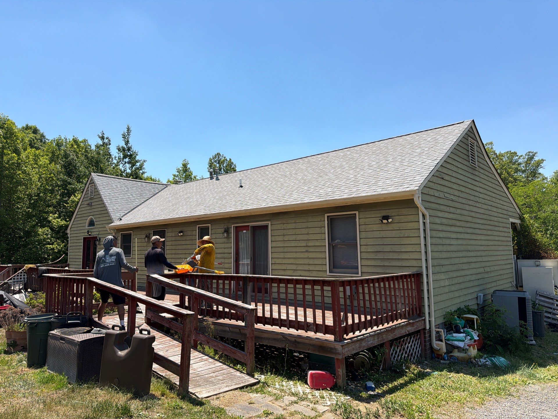 Shingle Roof Replacement  by D.L. Williams Roofing 
