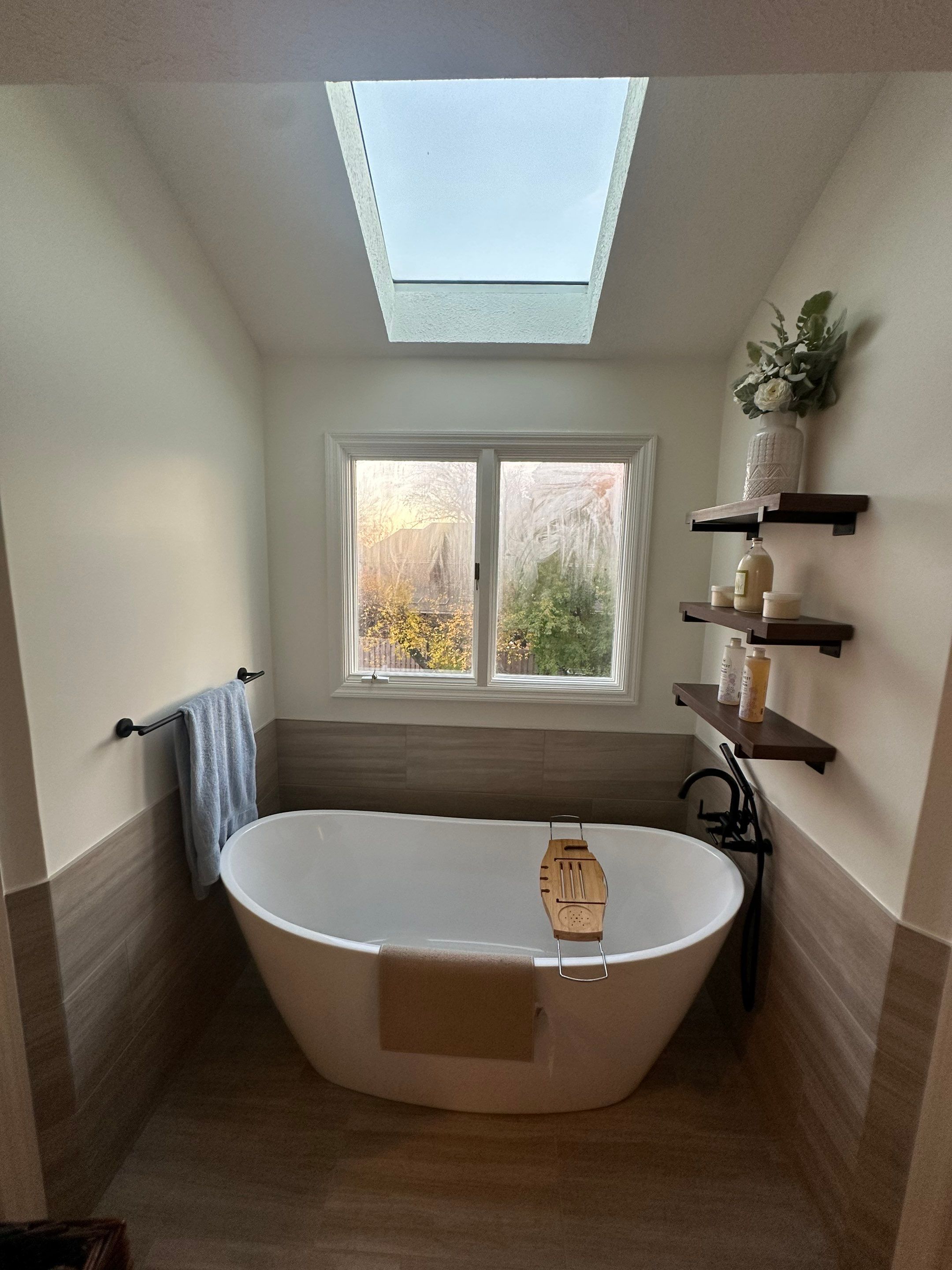 West Omaha Spa-Style Primary Bath Refresh by Bennett Design + Build