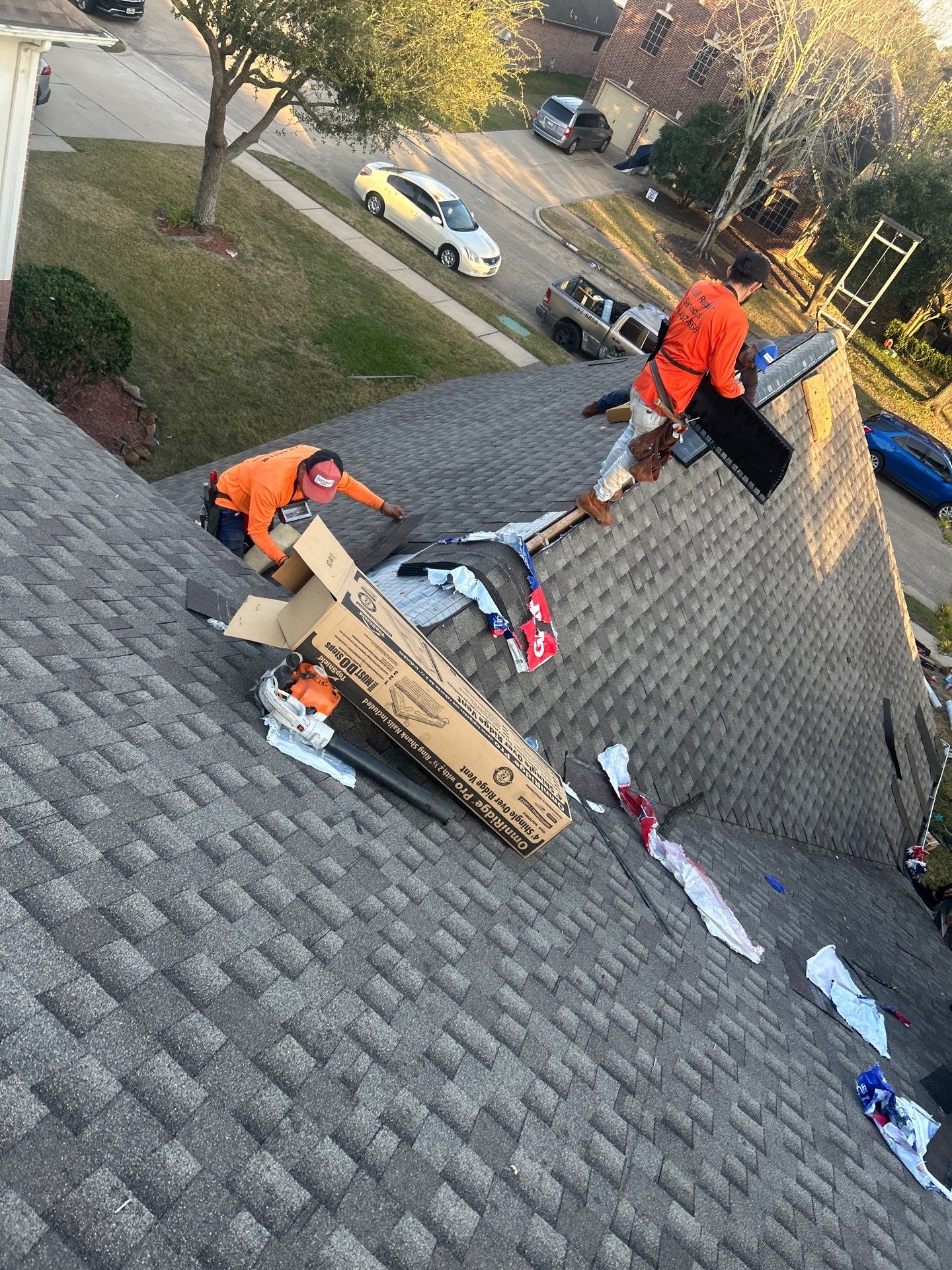 Roof Replacement in League City TX by Roof Repair Company