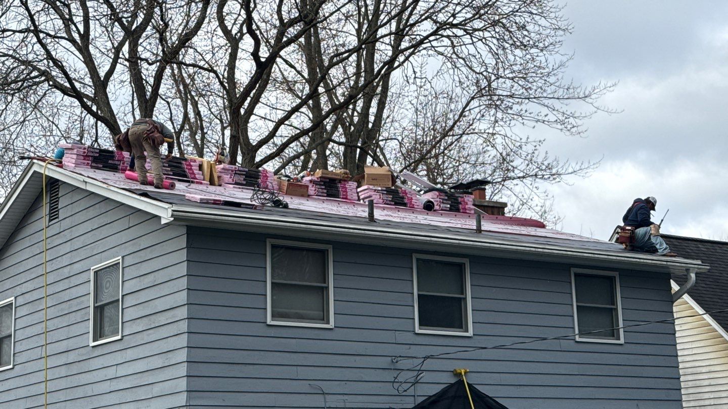 Roof Replacement using Owens Corning Estate Gray by 180 Contractors