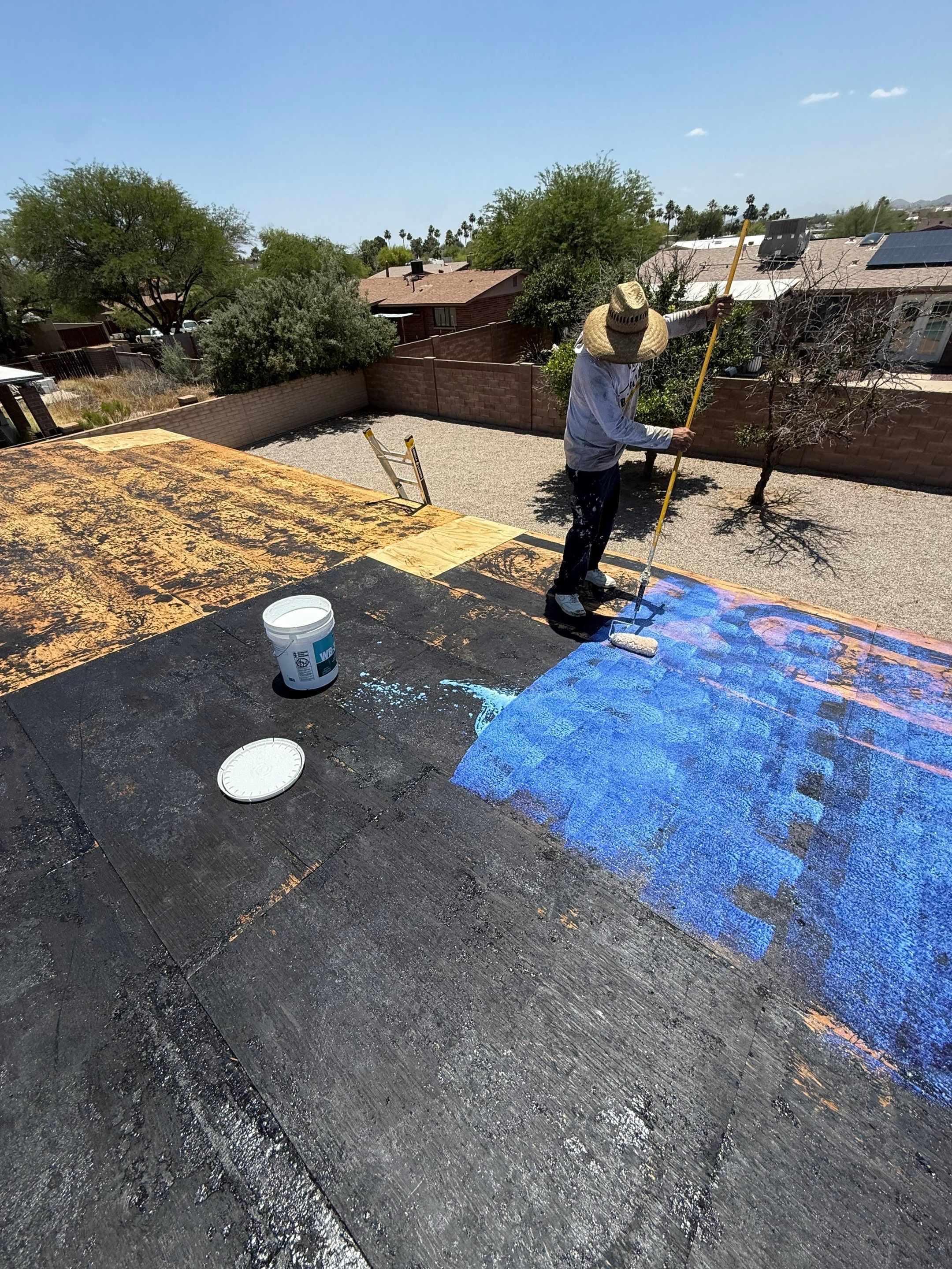 Project in Tucson by West Coast Roofing AZ