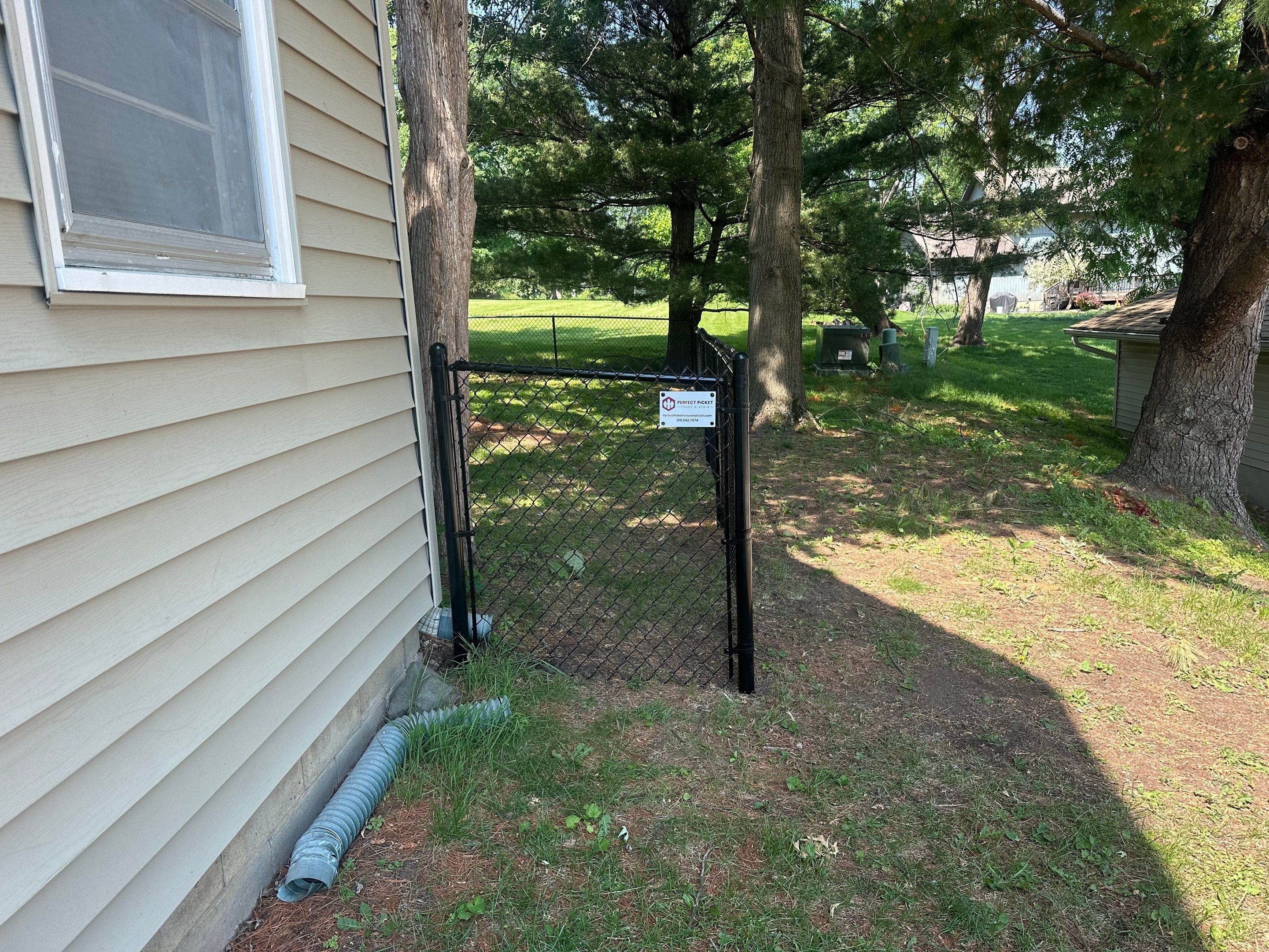 Project in Cedar Falls by Perfect Picket Fence and Stain
