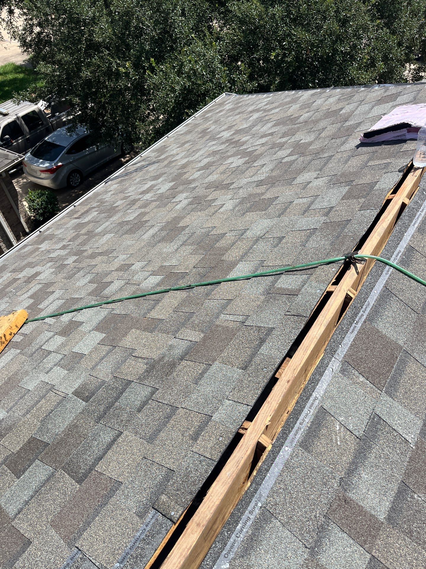 Residential Roofing Installation using Owen's Corning Duration (Lifetime) Shingles by Roof Repair Company