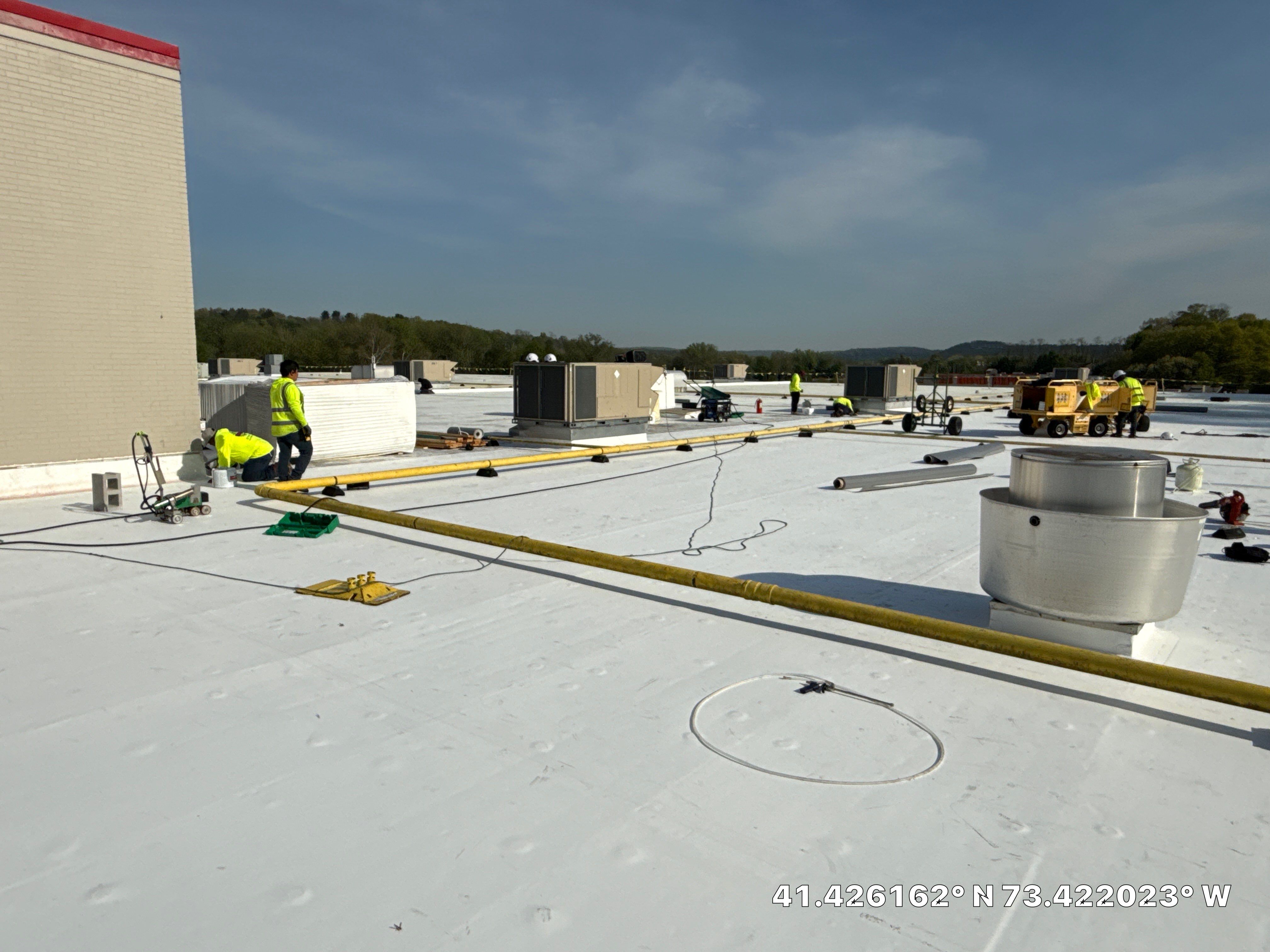 Commercial TPO Roof Replacement by All Site Roofing