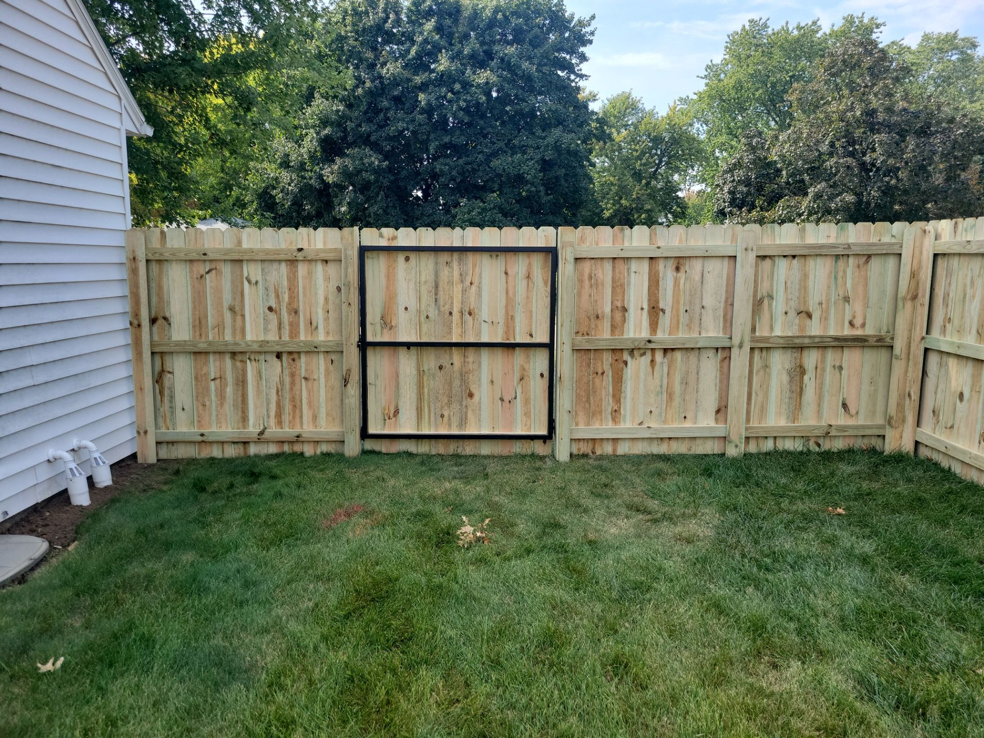 Project in Cedar Falls by Perfect Picket Fence and Stain