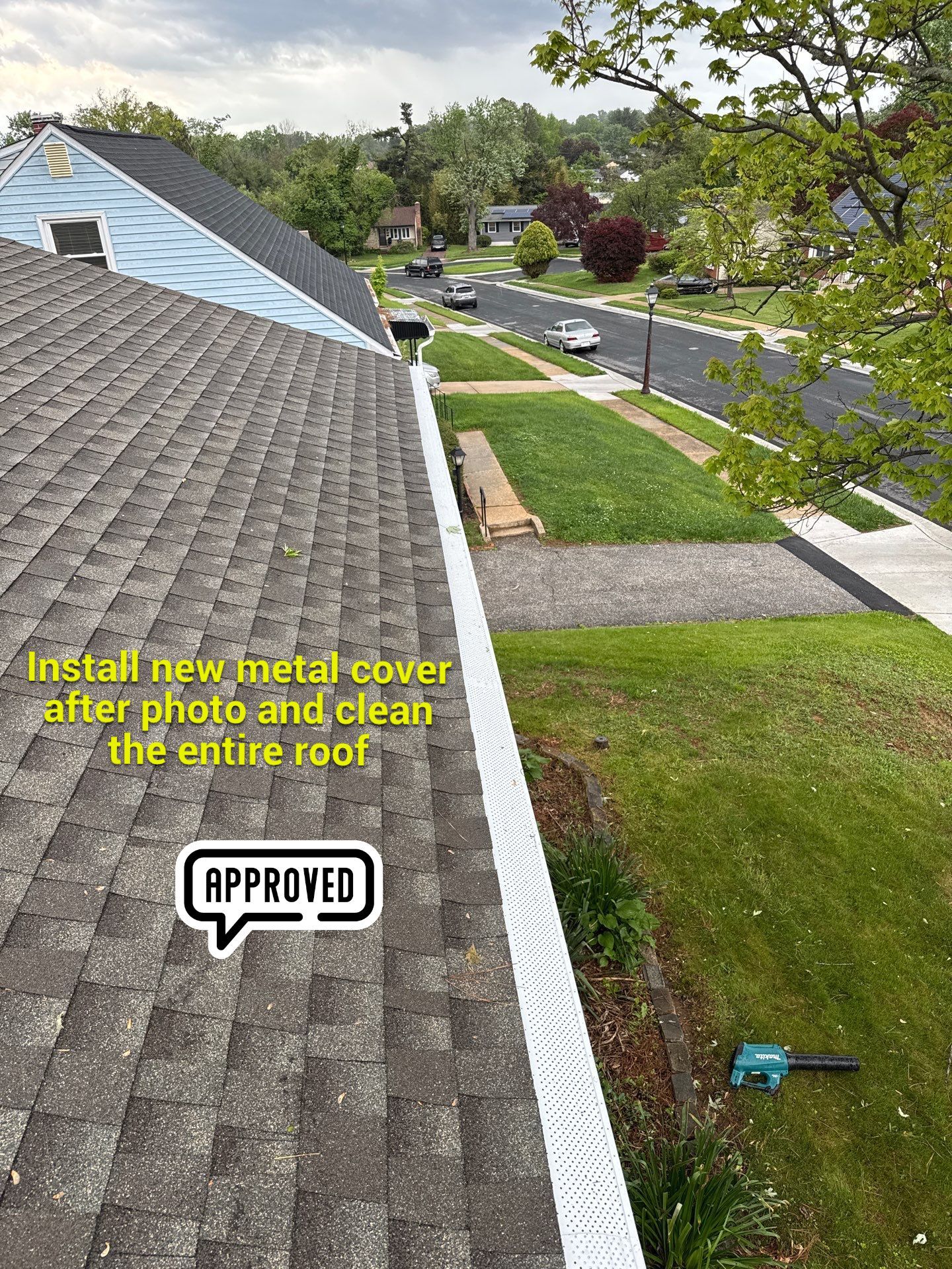New gutter cover  by Alpha Design Services