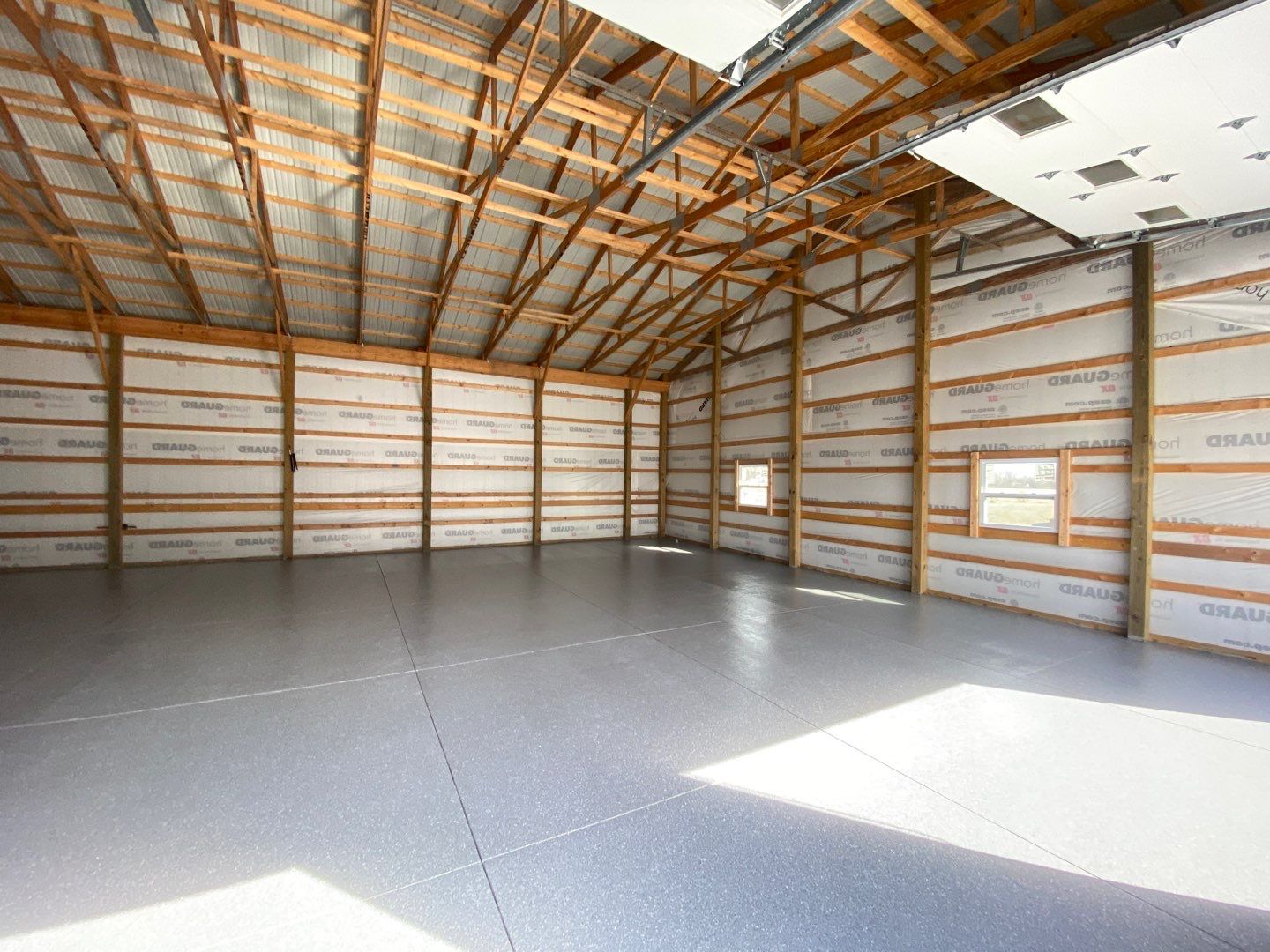 Garage, Barn and Patio Floor using Granite by Your1DayFloor.com