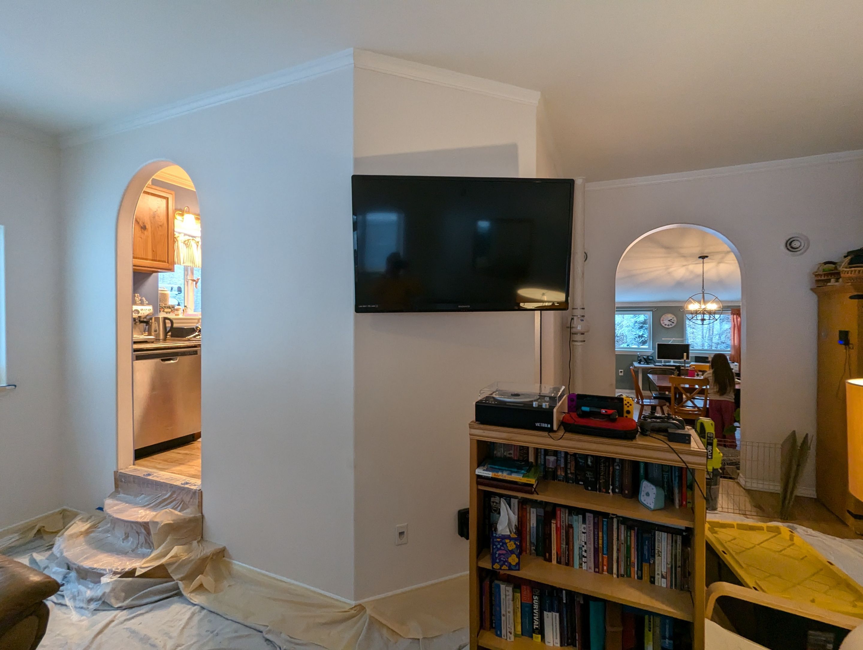 Living Room Interior Repaint by Midnight Sun Painting