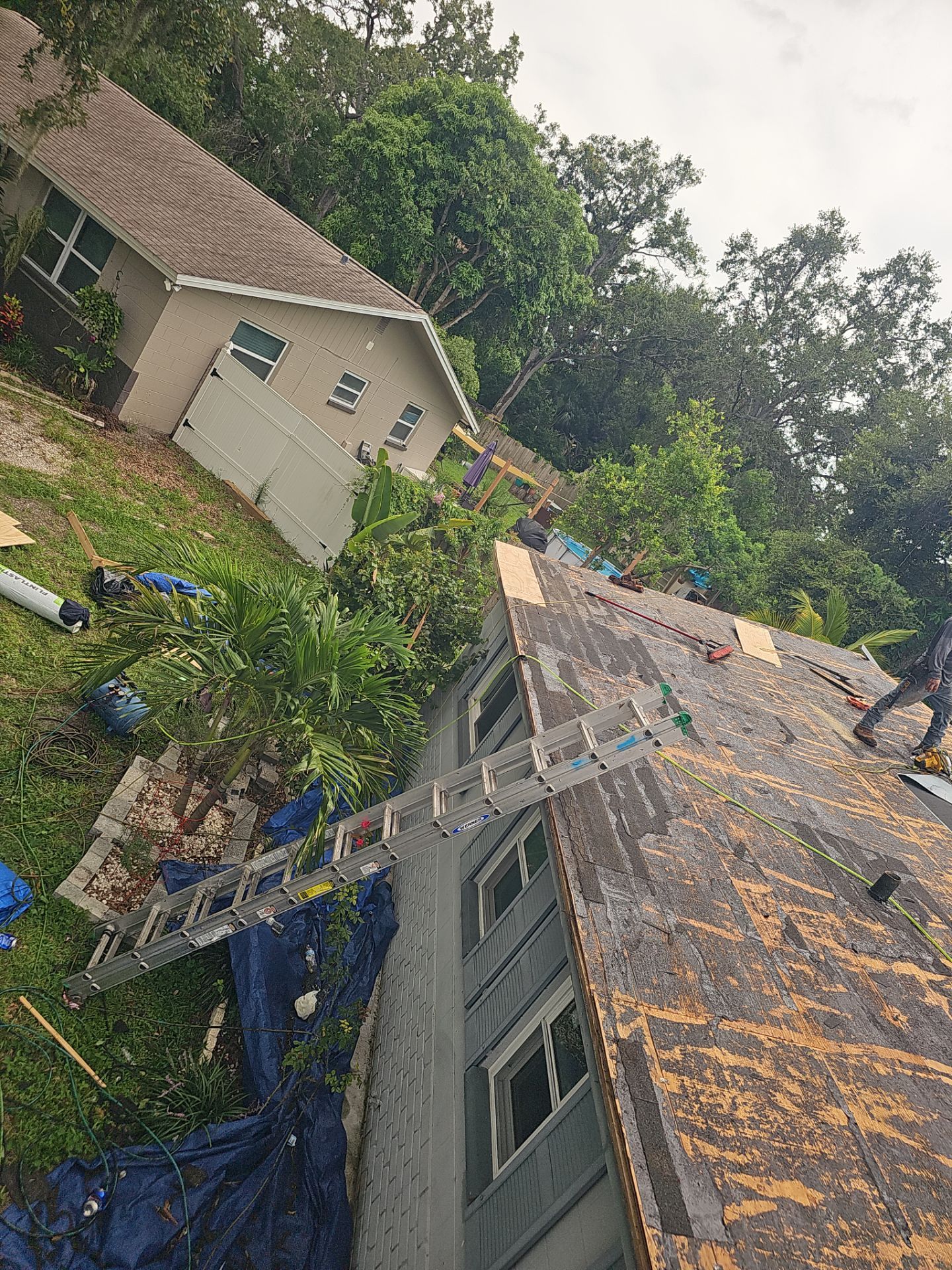 Project in Clearwater 33760 by Mitchell Roofing Company LLC 