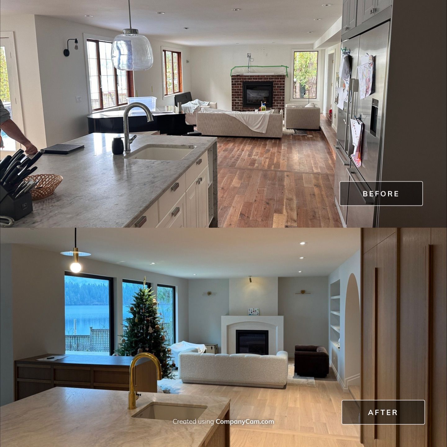 Sproat Lake Renovation by Camelot Homes