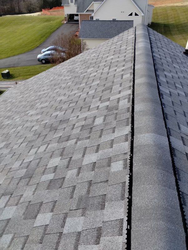 Residential Roofing Installation using Atlas Pinnacle Pristine Coastal Granite Architectural Shingles by Frederick Roof Repair