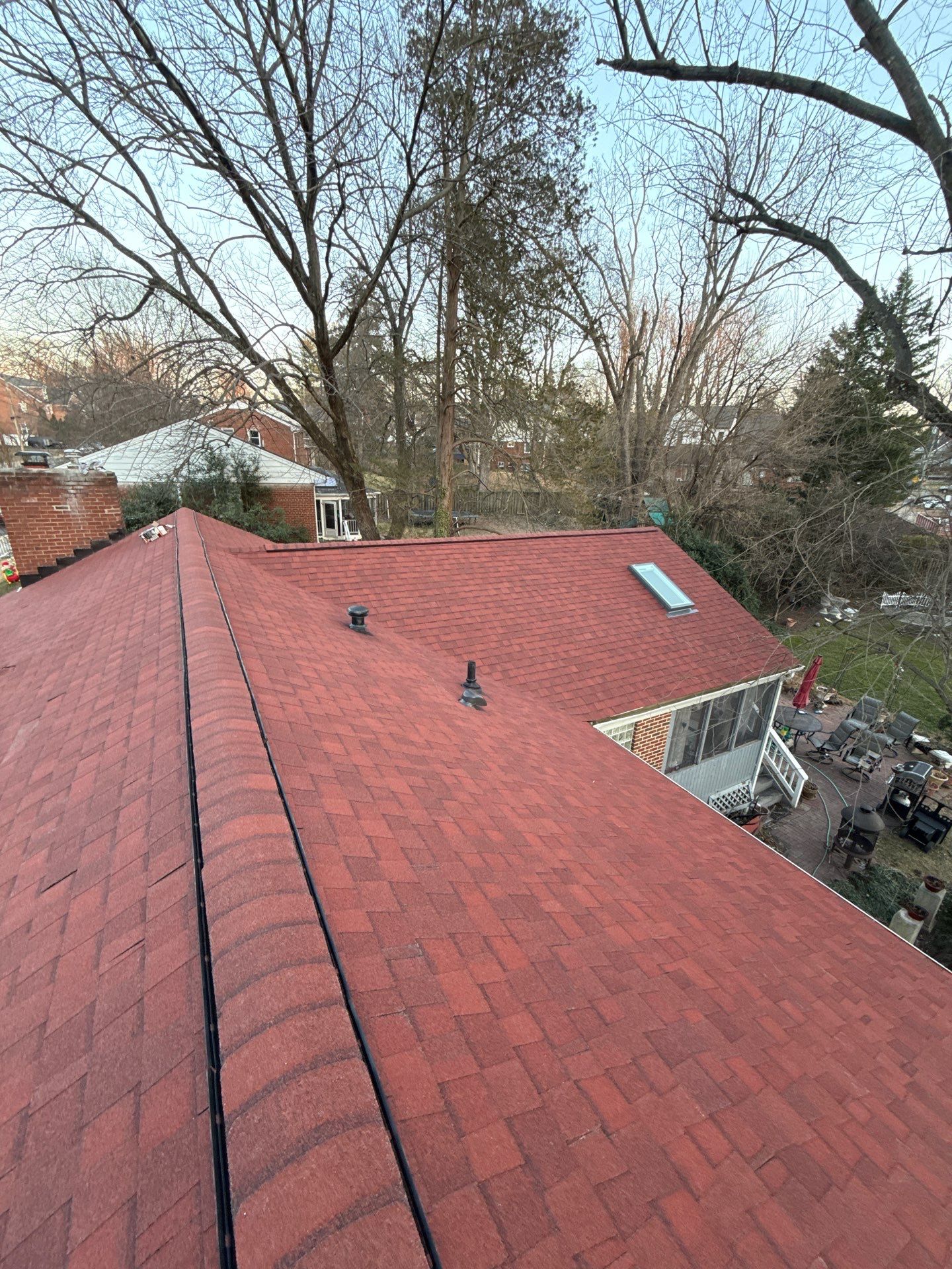 Arlington :Residential Roof Replacement with CertainTeed Landmark Pro in Max Def Red Oak  by RM Banning, Inc.