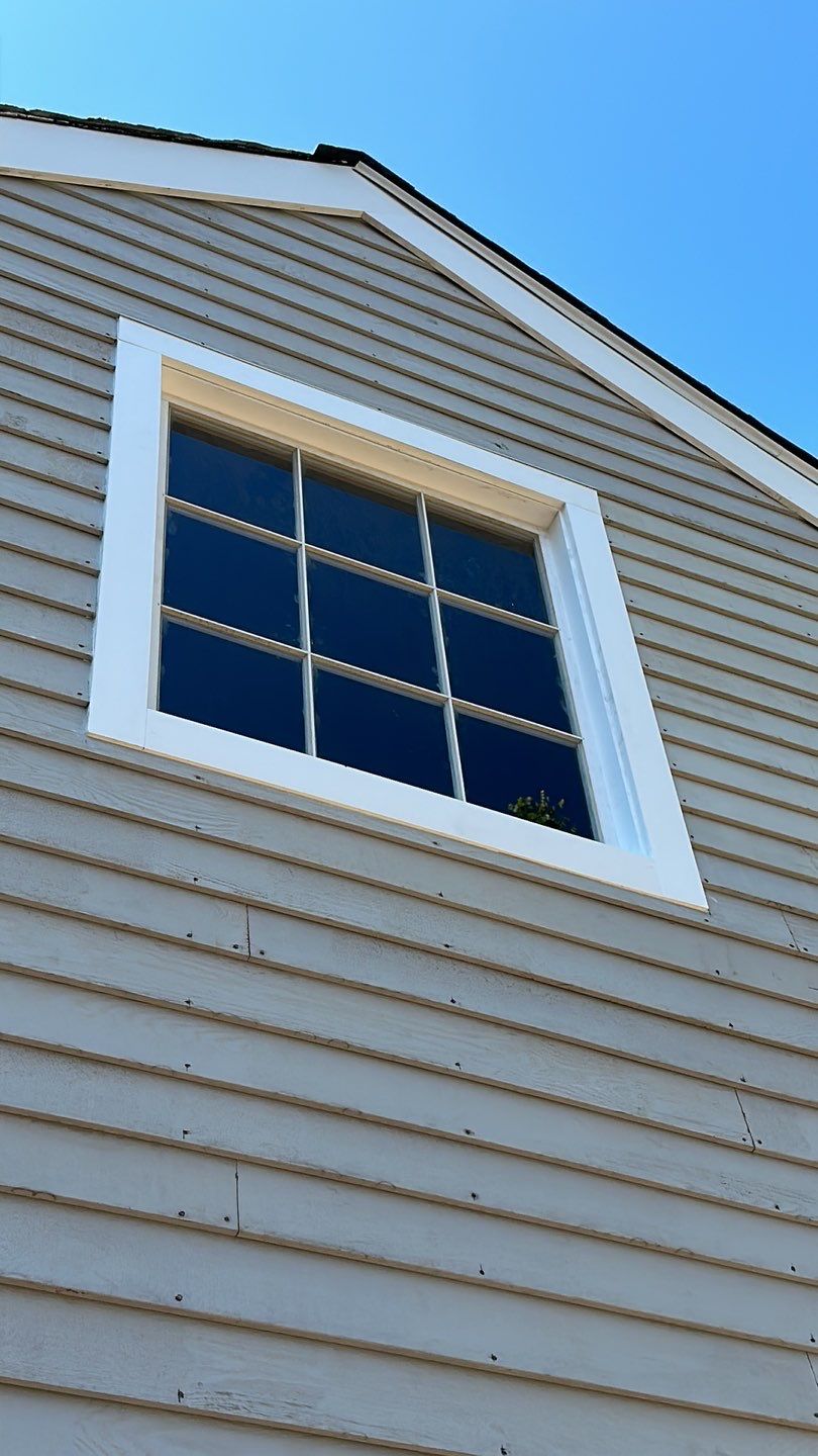 Exterior Installation using Cedar Clapboard by Loyalty Exterior Solutions 