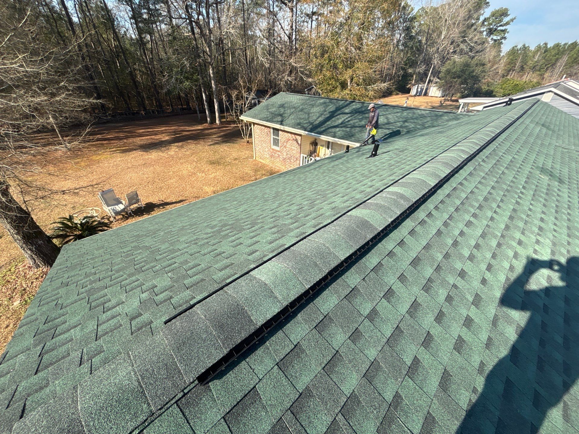 GAF HDZ - Hunter Green by Linta Roofing