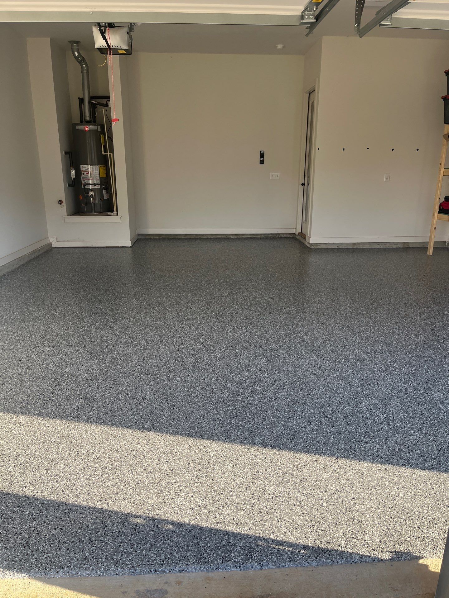 Garage Floor Coating using Wombat by My Garage Floor Guys