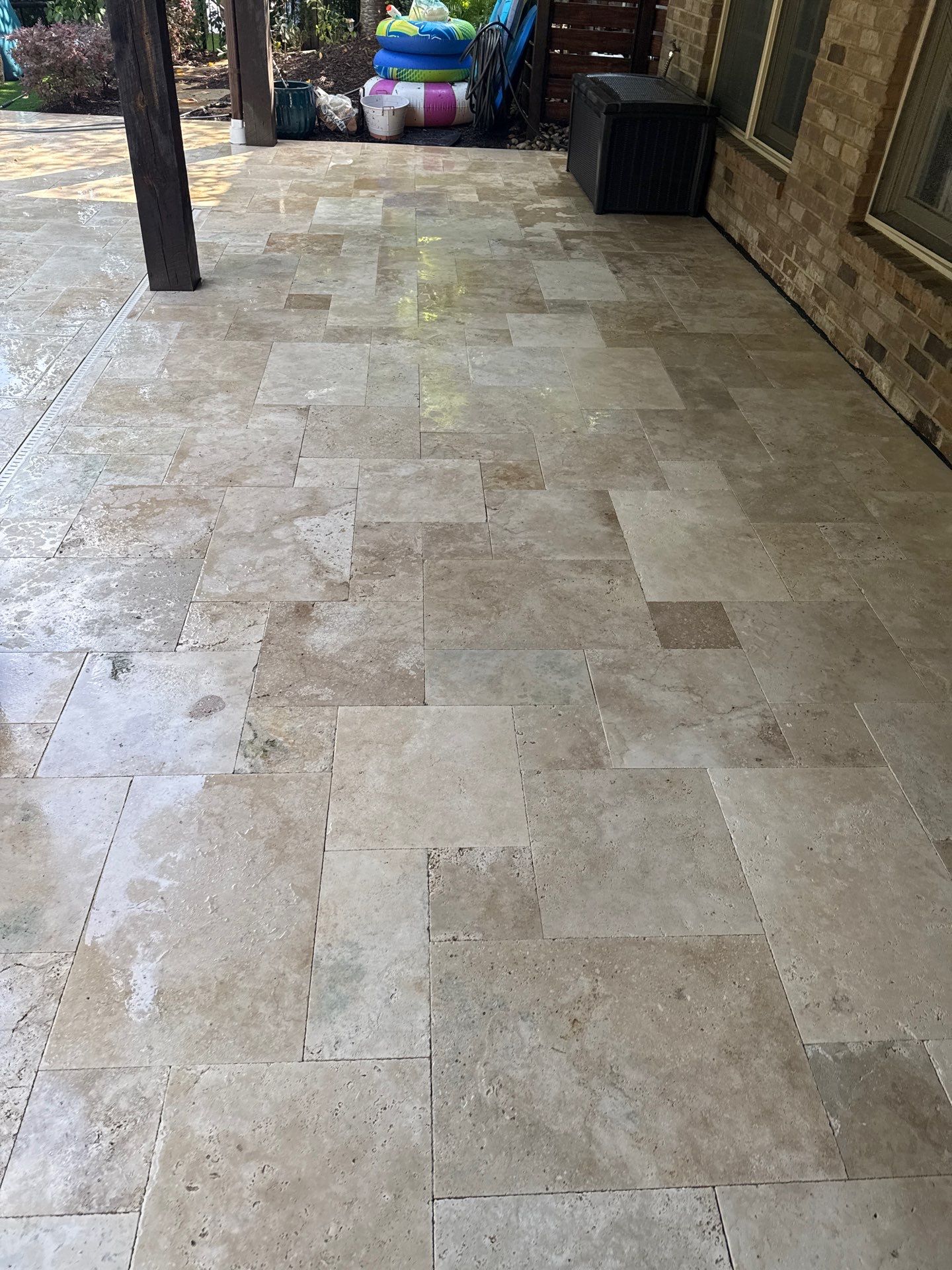 Pool Deck using Concrete Sealant by DuraSeal