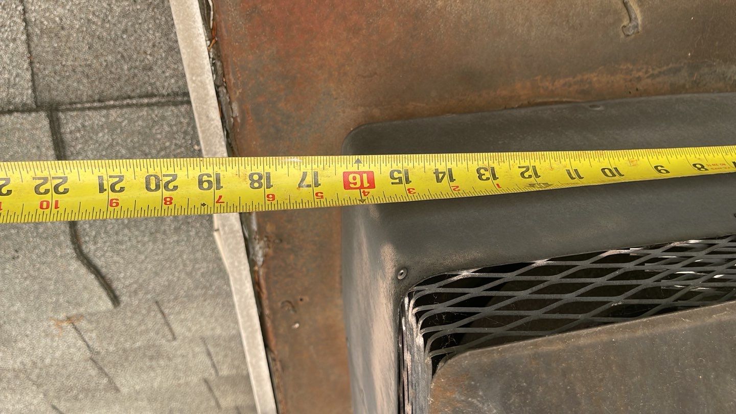 Gutter Cleaning Chimney top repair by A Plus Exterior