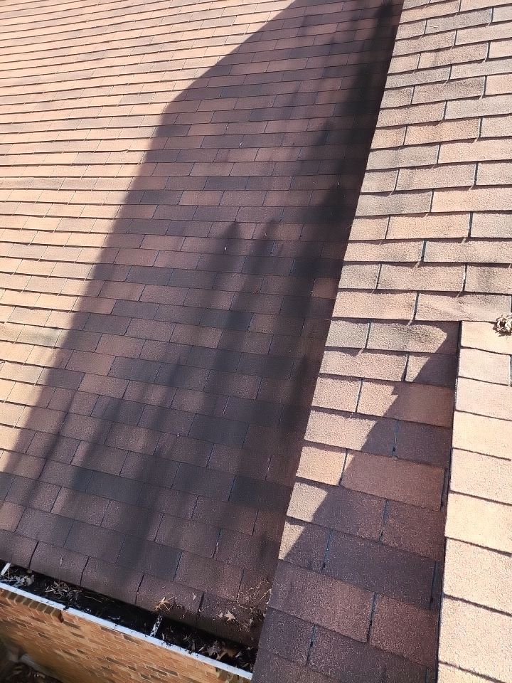 Gutter and Roof cleaning using cleaner by G&H Home Tech Pros LLC