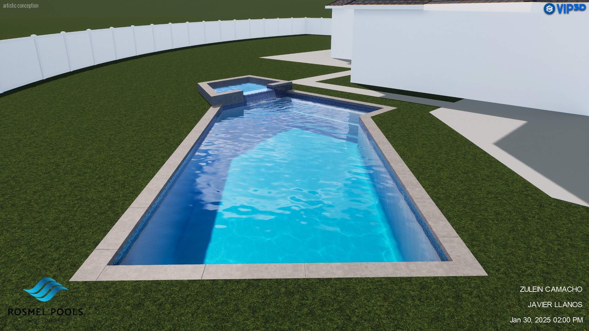 Project in SUNRISE by ROSMEL POOLS INC