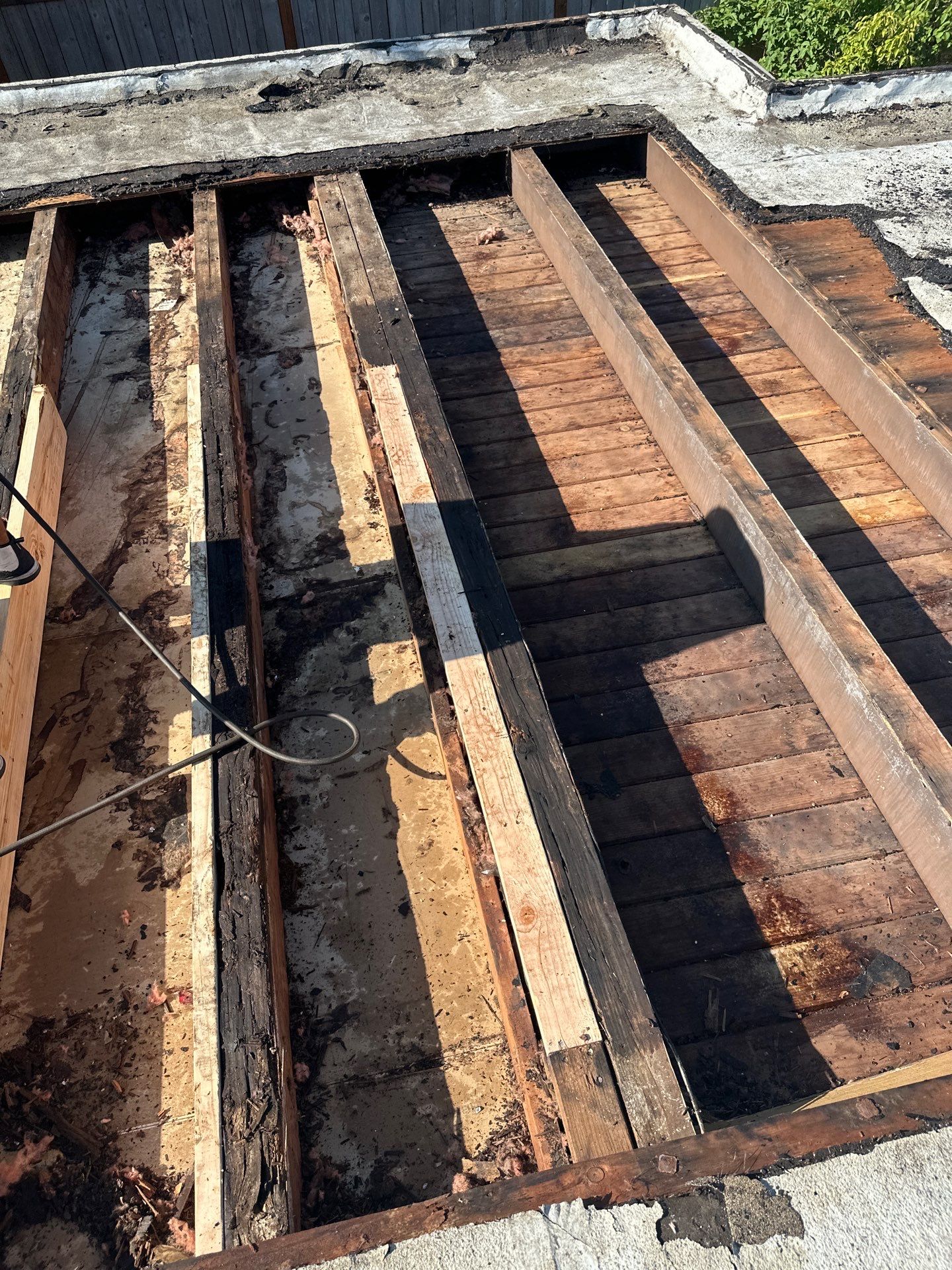 Residential Flat Roof Installation using GAF 60Mil TPO  by Orezona Building & Roofing Company, Inc.
