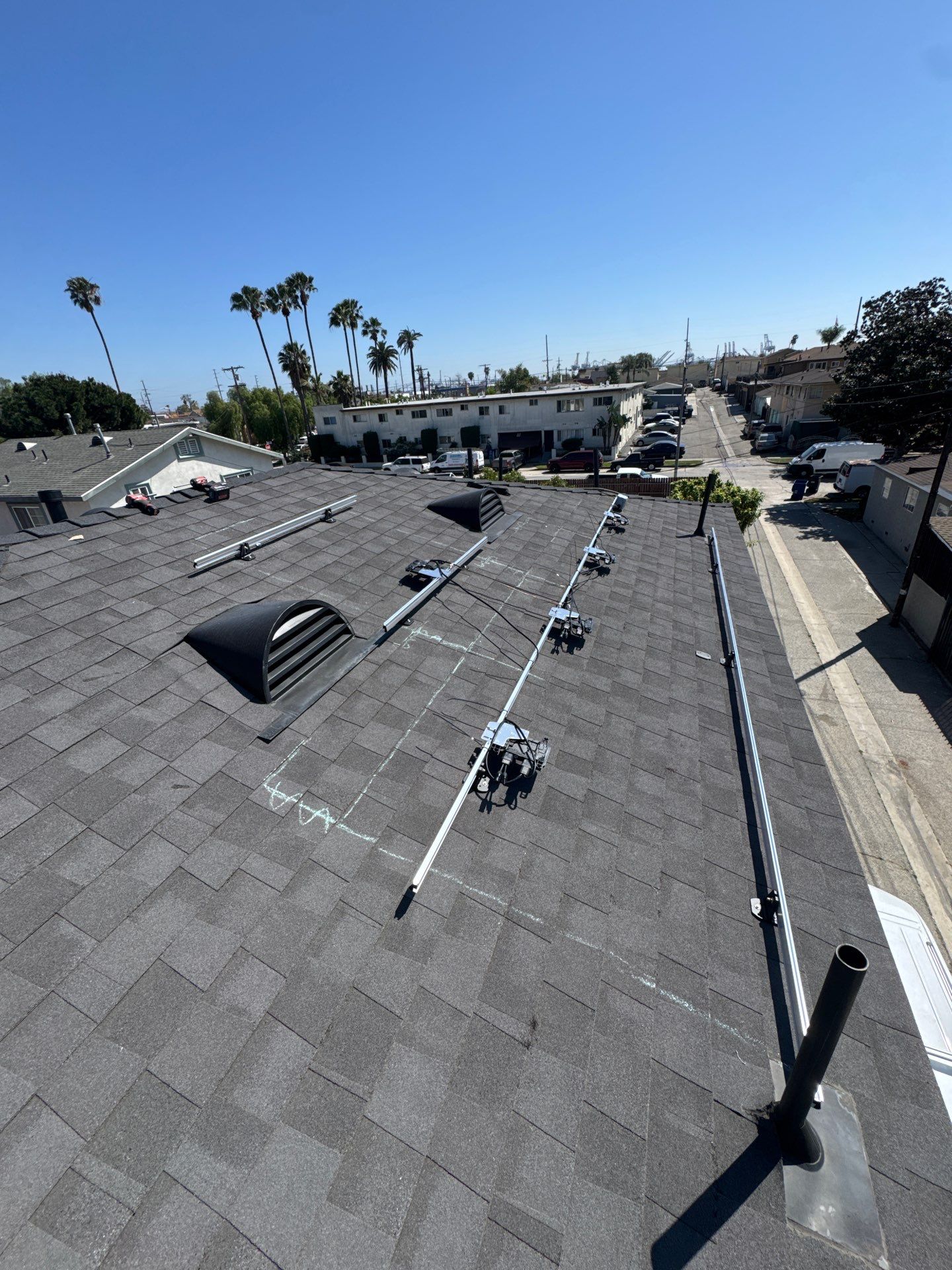 Residential Solar Panel Installation and Electrical Service Upgrade in Los Angeles by AWS Solar
