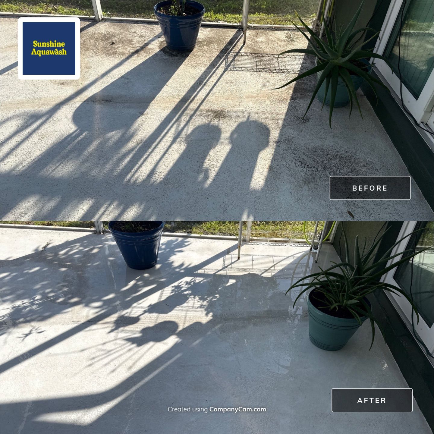House Wash, Fascia Brightening & Patio Cleaning in Creekwood – Bradenton, FL by Sunshine AquaWash