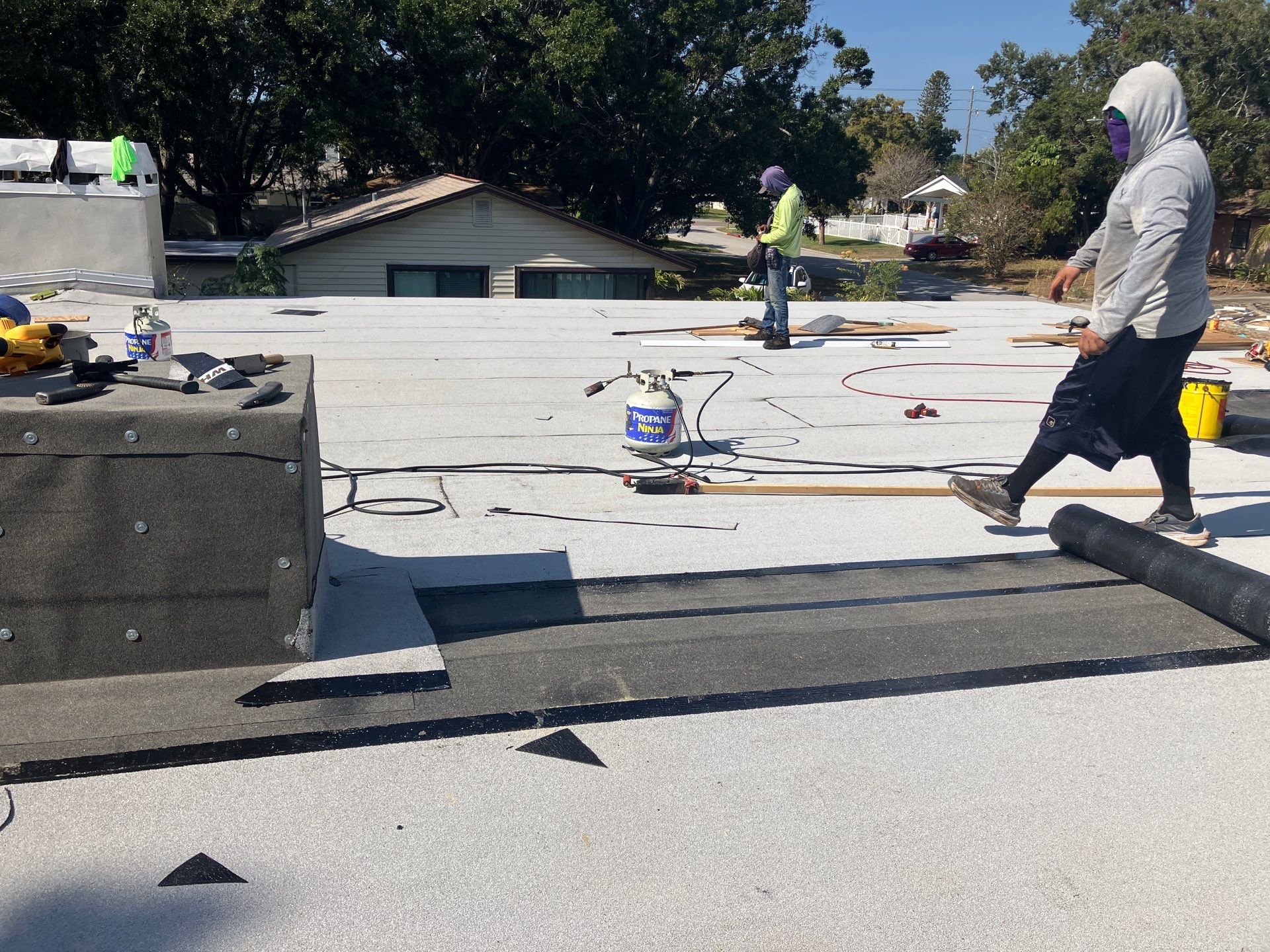 Project in St. Petersburg 33710 by Mitchell Roofing Company LLC 