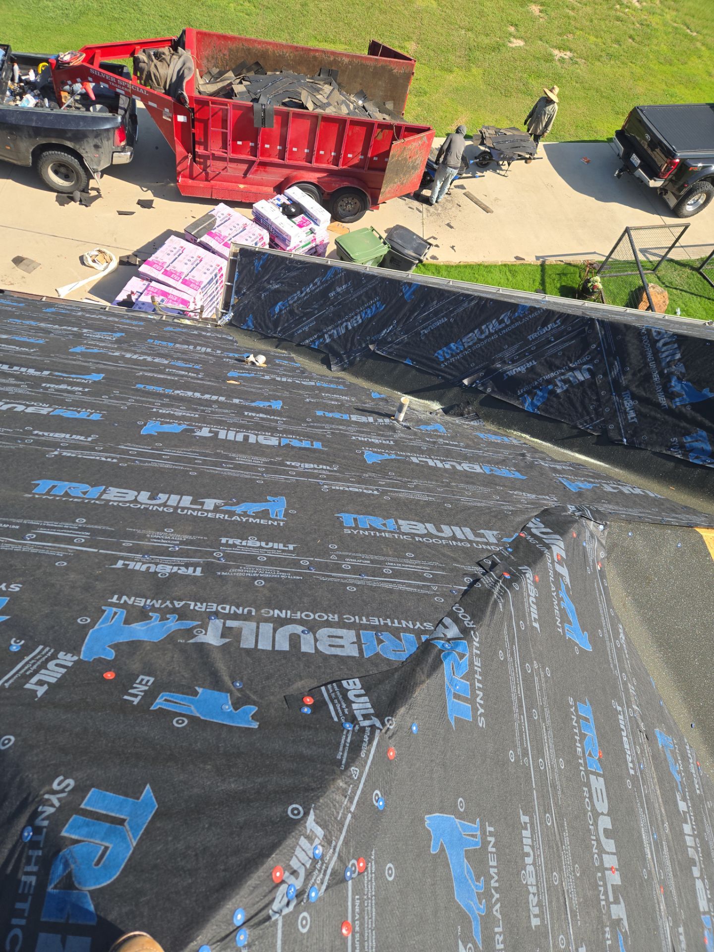 Project in Azle by Lonestar Roofing and Restoration LLC.