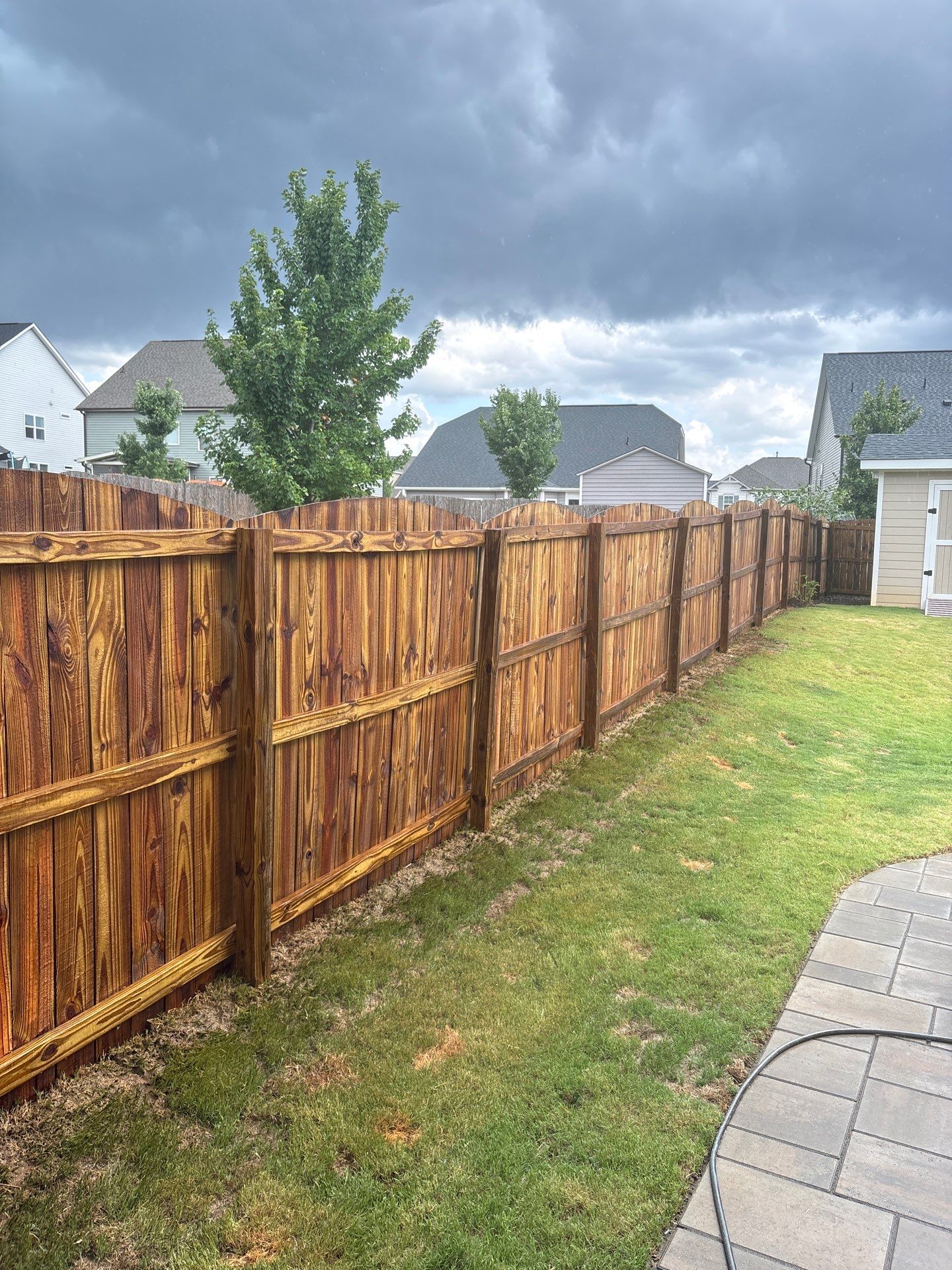 Fence using Wood Sealant by DuraSeal