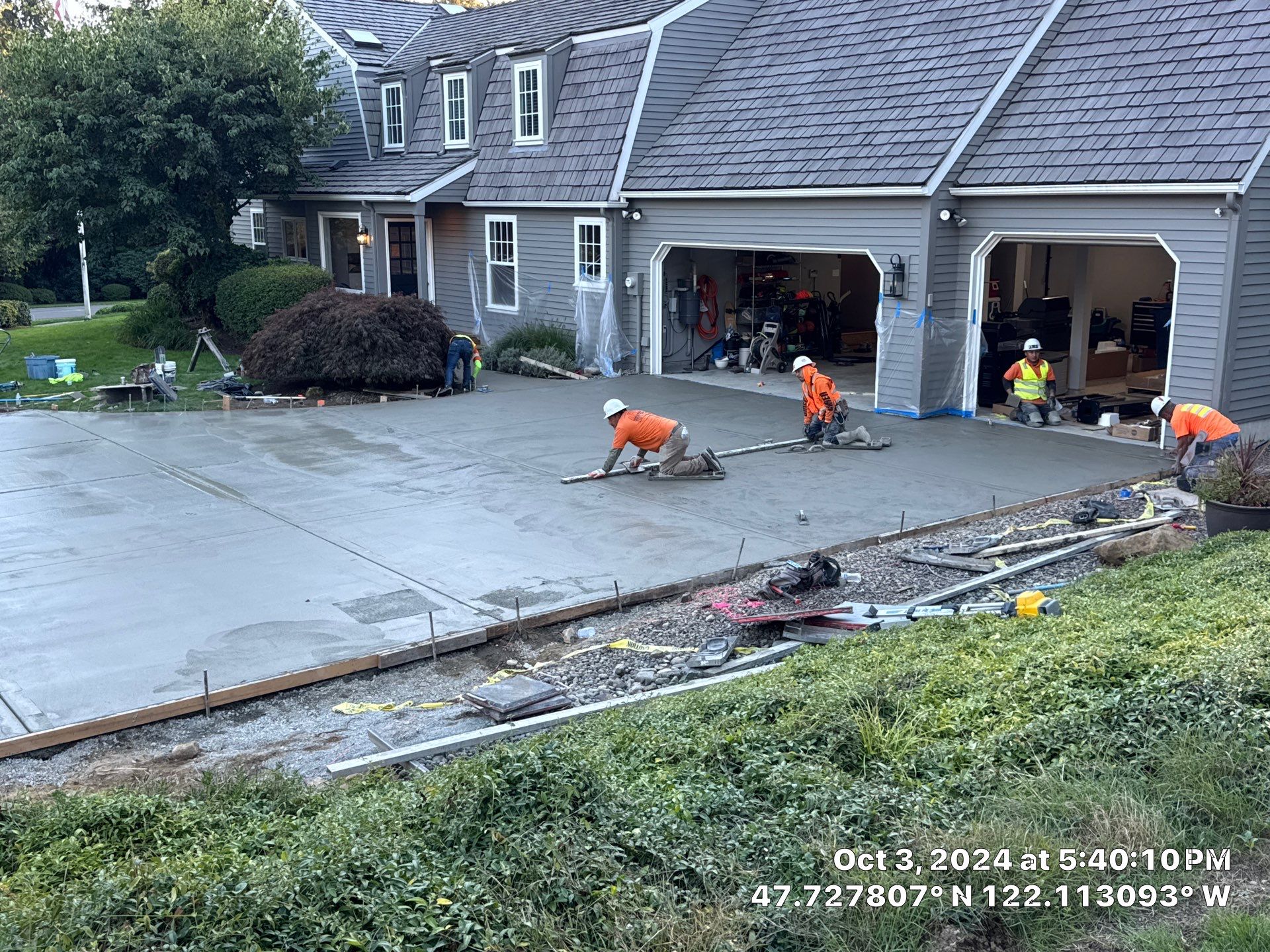 Sand Finish Concrete Driveway & Power Wash | Woodinville  by Jireh Asphalt & Concrete Inc 