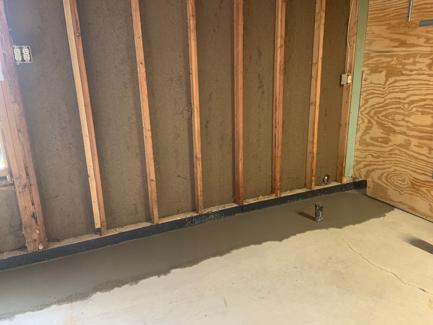 Correcting an Improper Installation for Alan in Chanhassen by Waterproofing Northeast