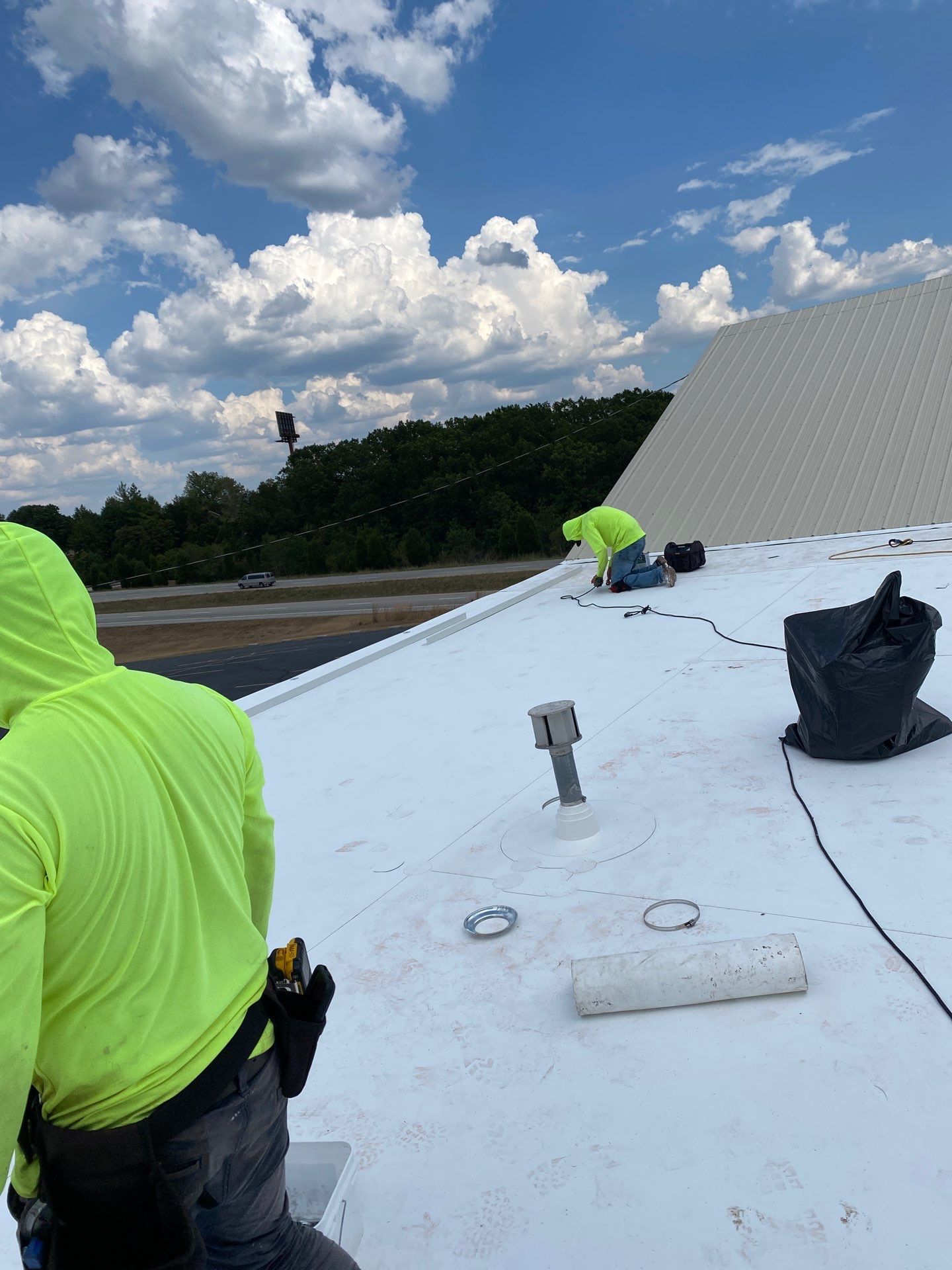 New GAF TPO Install  by Redeemed Roofing Systems