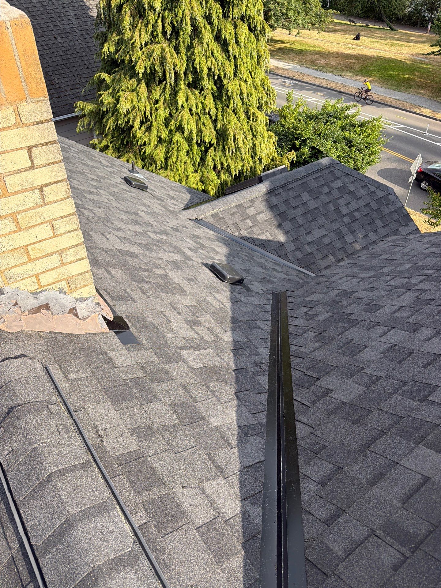 Residential Roofing Installation using GAF HDZ Shingles by Roofing Formula LLC