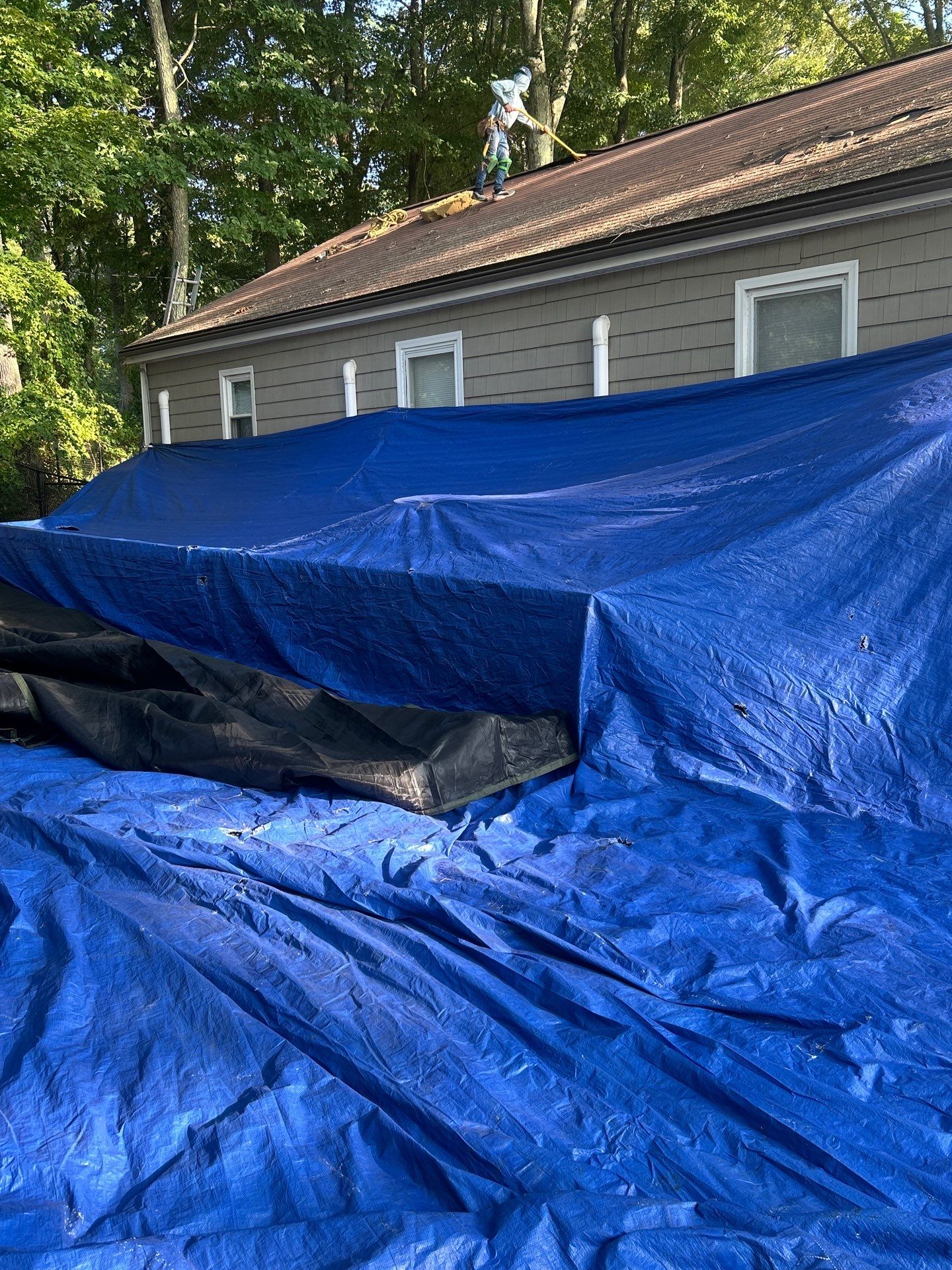 Owens Corning Duration: Harbor Blue in East Haddam by Golden Shield Roofing