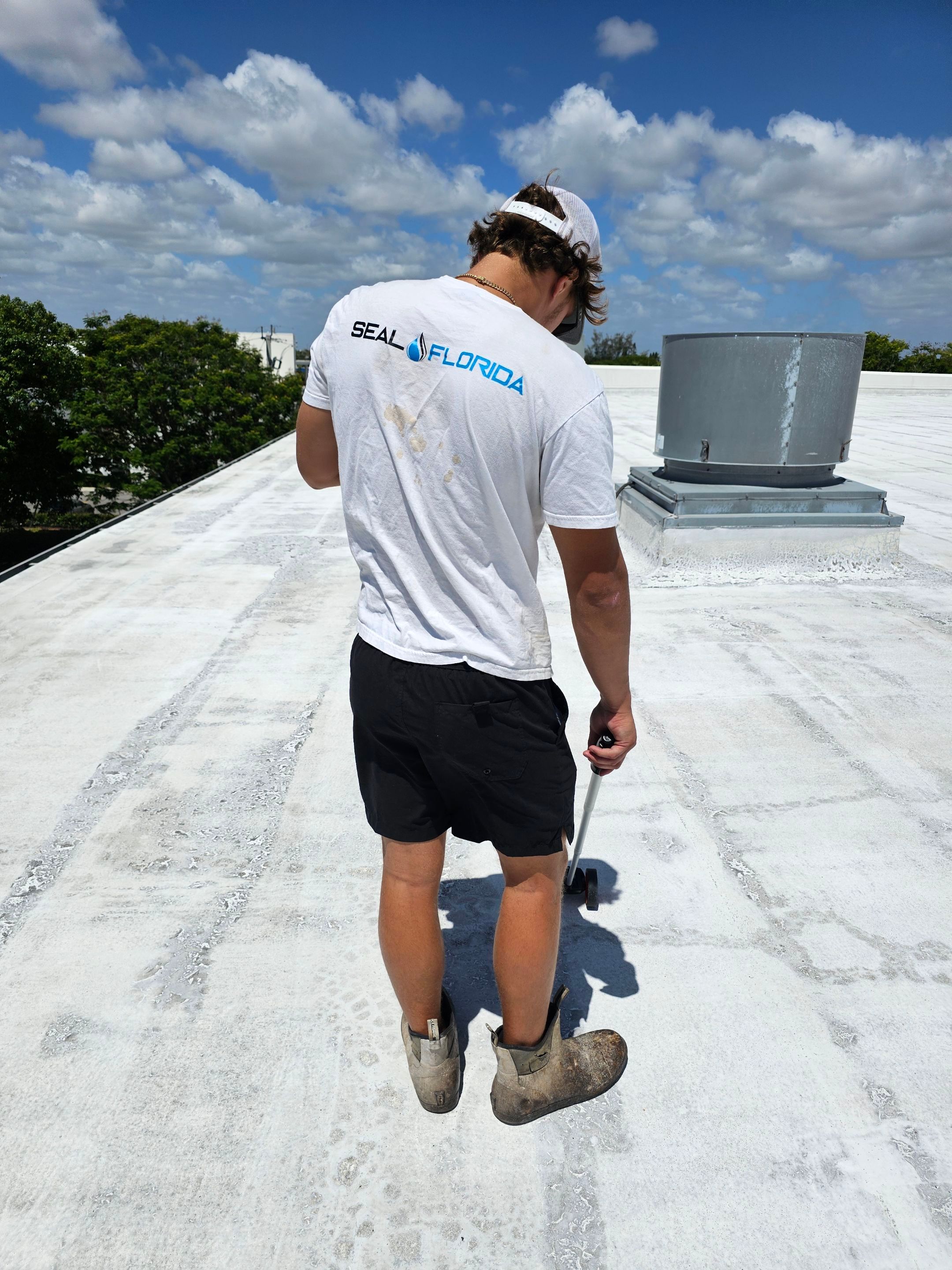 Commercial Roof Coating by First Due Roofing