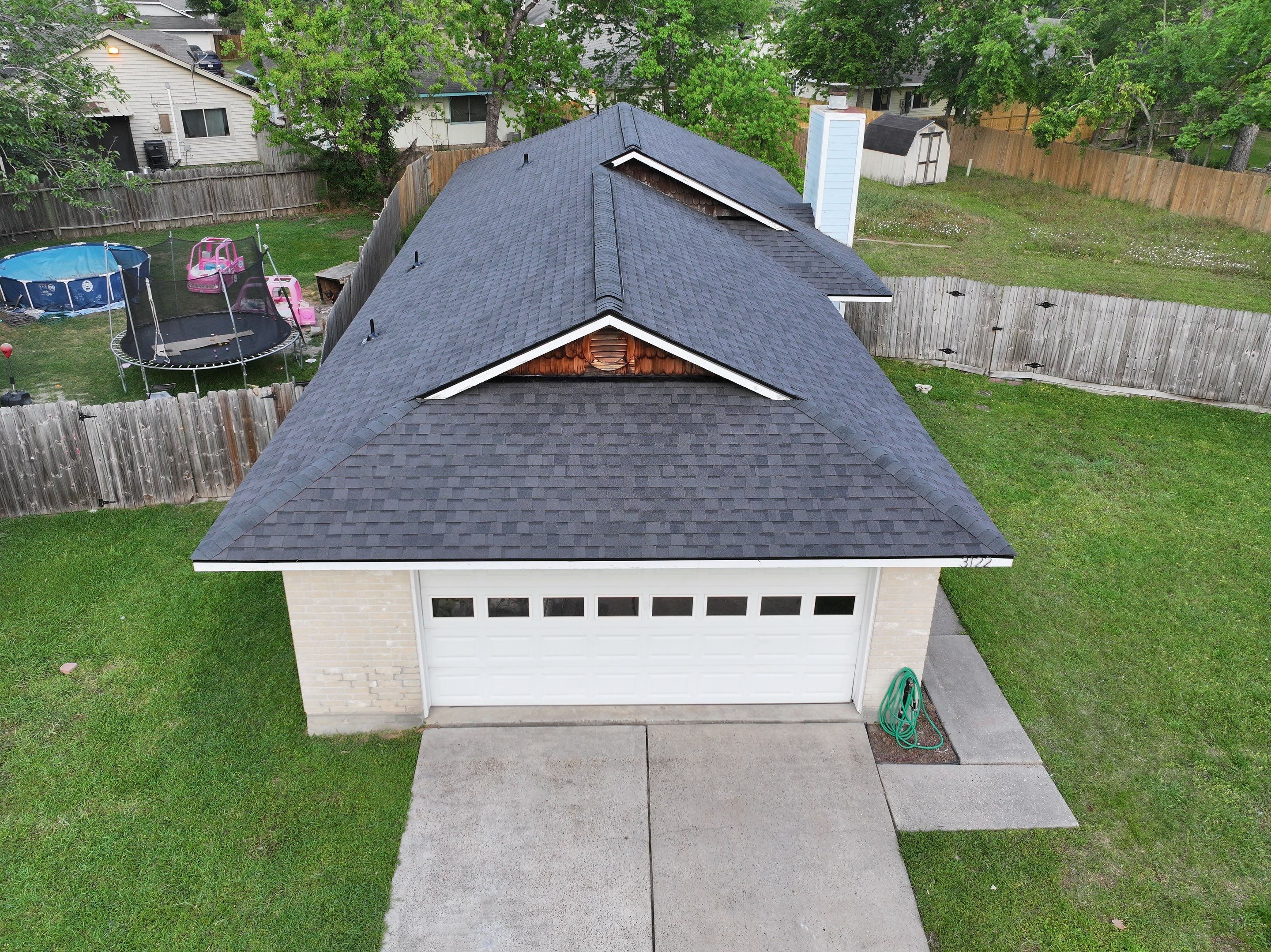 Residential Roofing Installation using CertainTeed Landmark Shingles by Abbott Roofing Company
