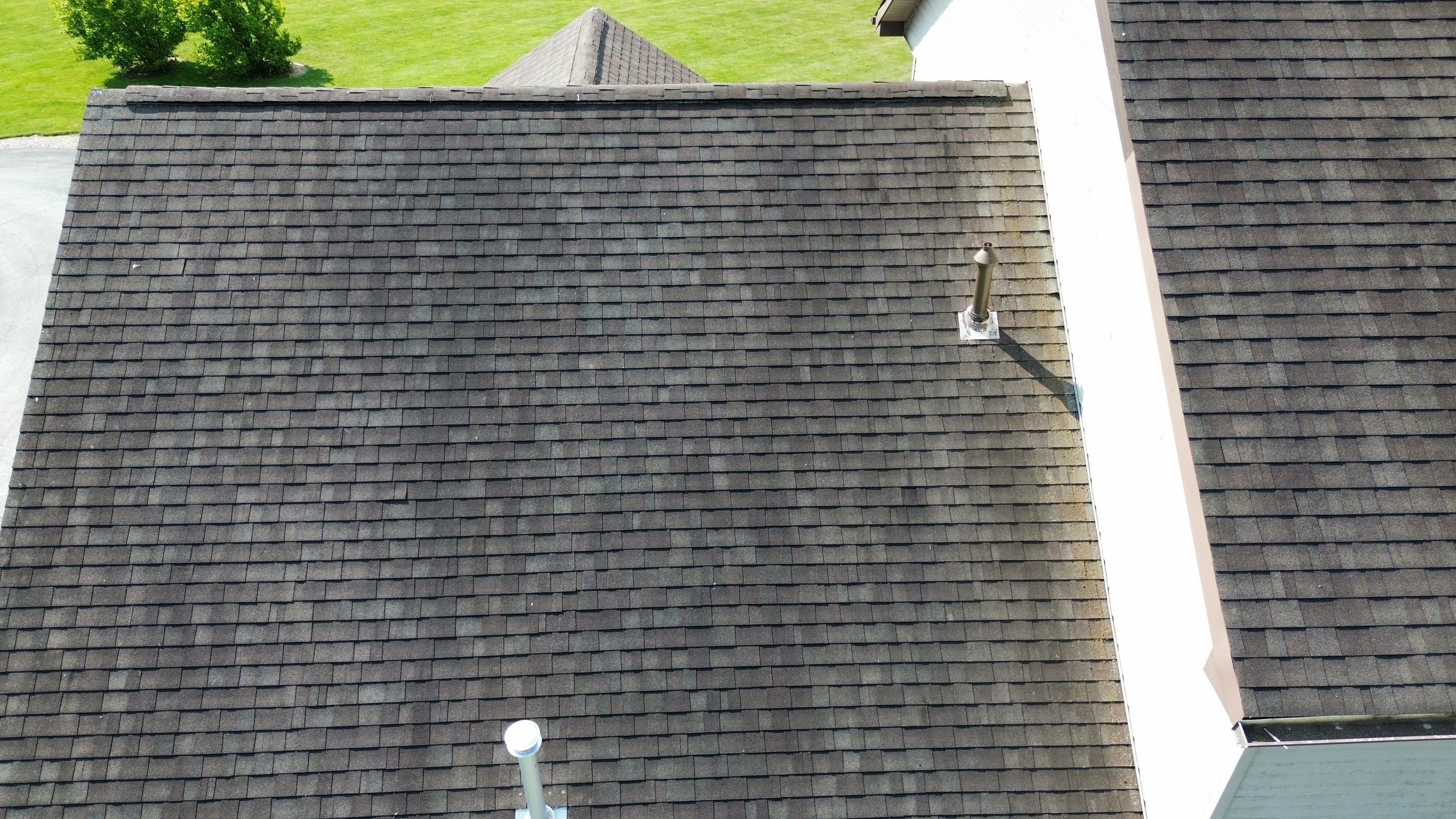 Residential Roofing Installation using Performance Panel Metal - Burnished Slate by RoofX 