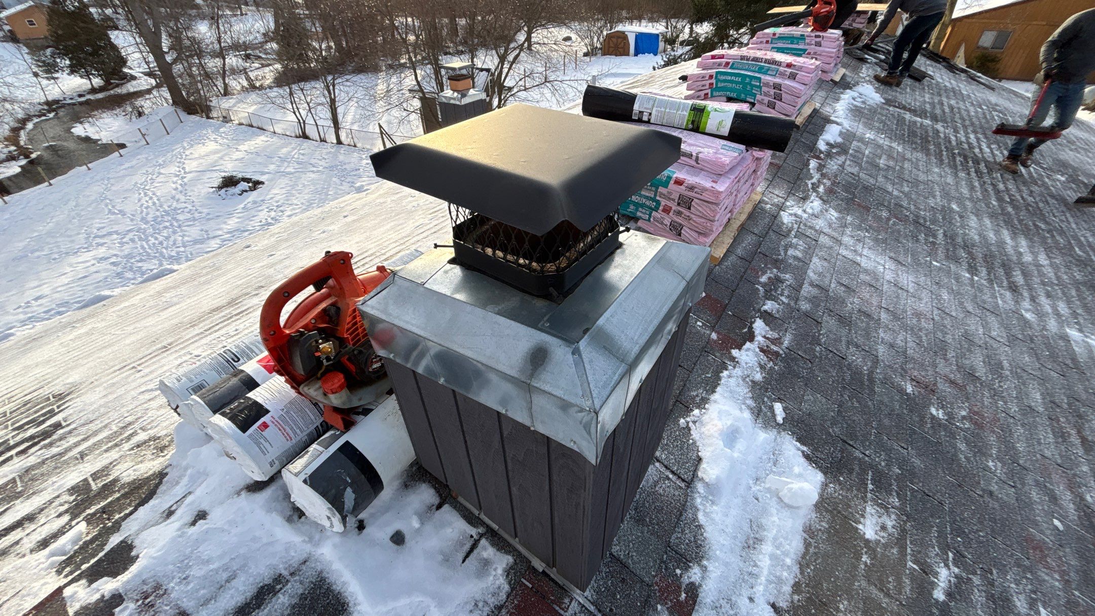 Roof Replacement using Owens Corning Duration Shingle by 180 Contractors