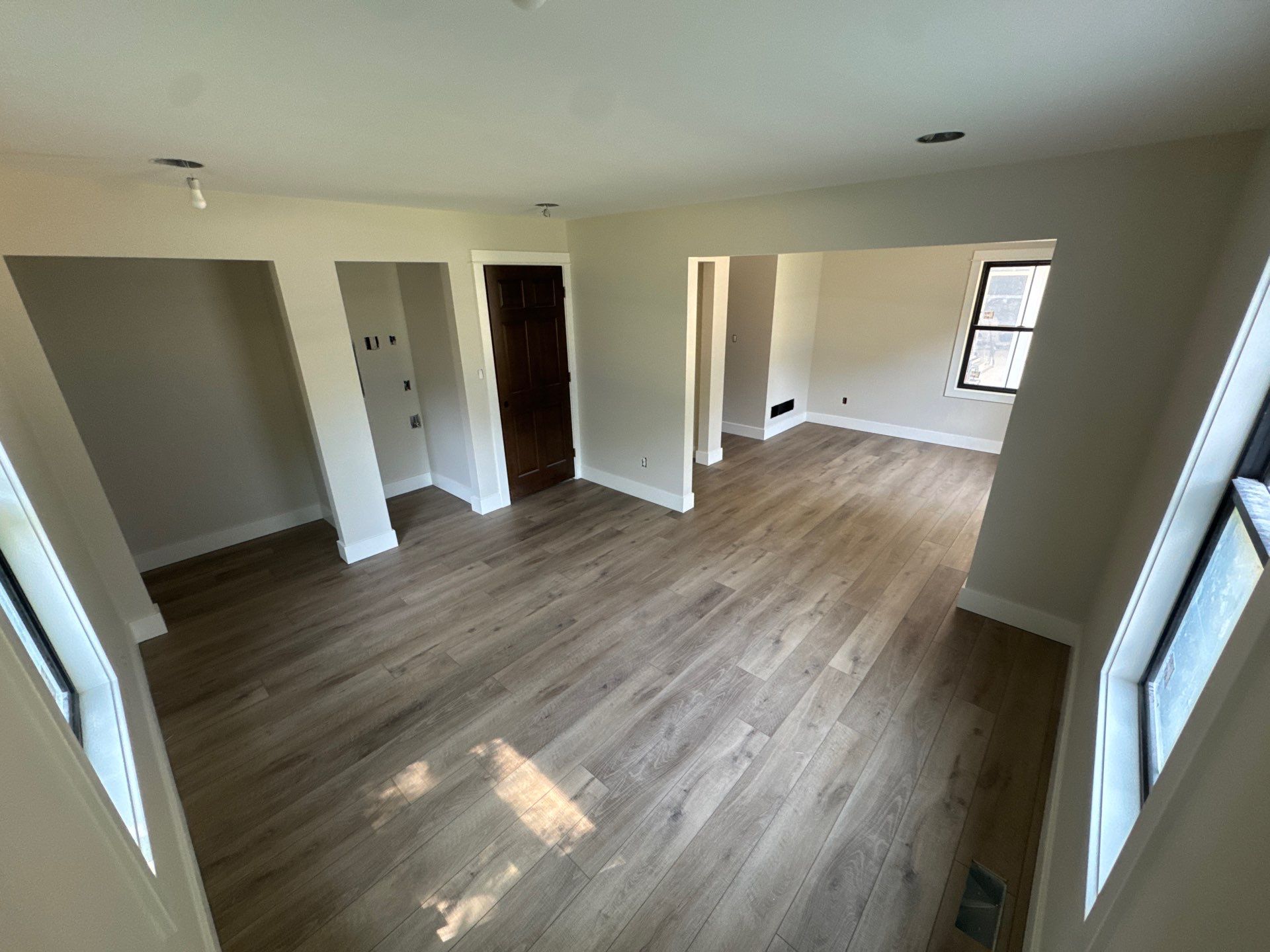 Installation of LVP in Middleville, Michigan by RTBaldwin Hardwood Floors