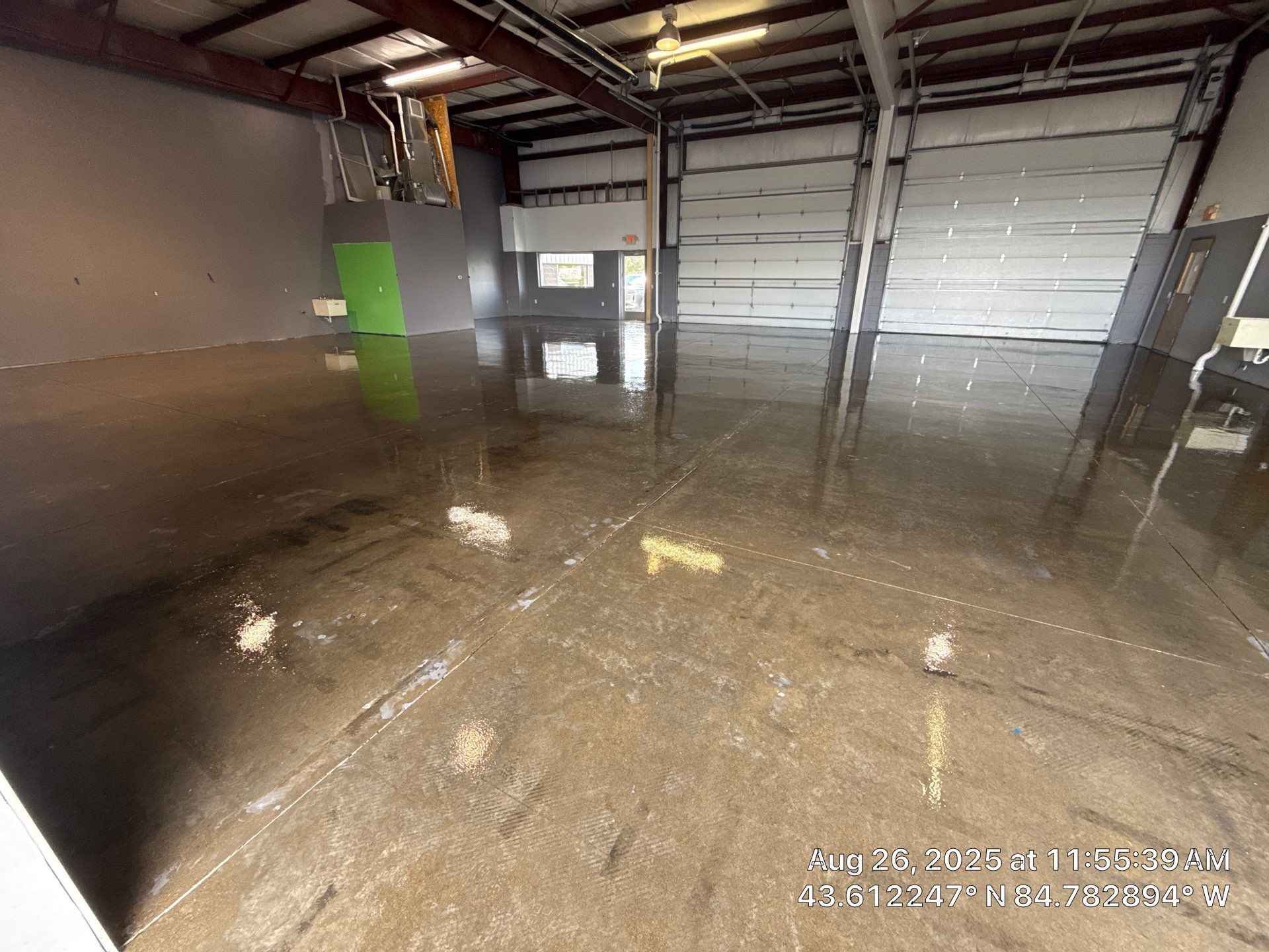 Project in Mt. Pleasant by Wise Coatings of Central Michigan