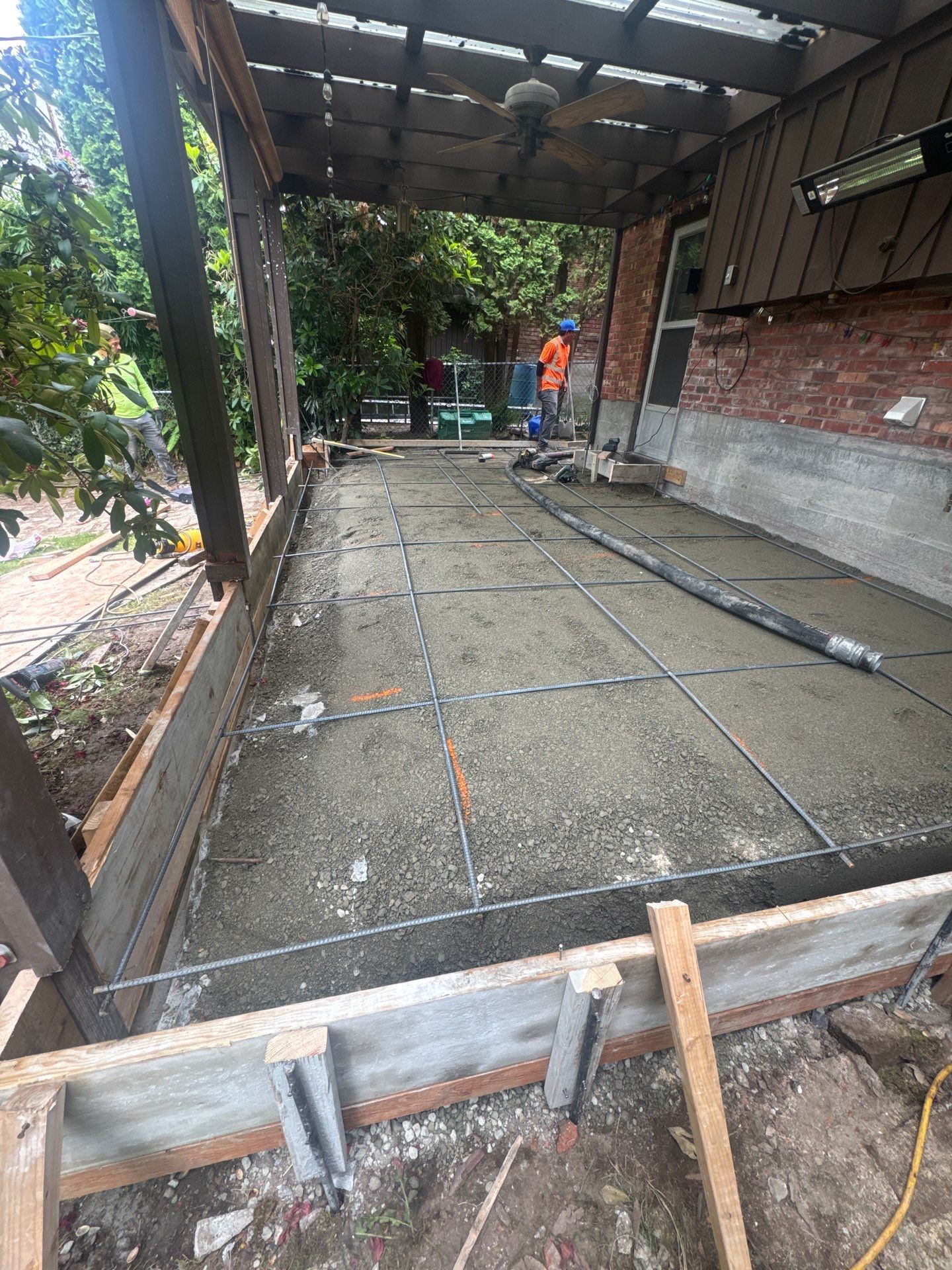 Stamped Concrete Patio | Seattle  by Jireh Asphalt & Concrete Inc 